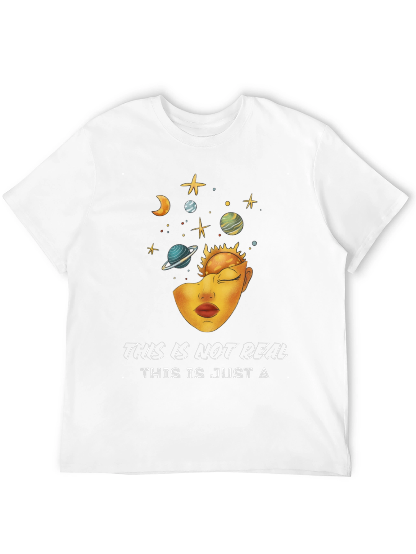 Surreal Dreamer T-Shirt - Unisex Galaxy Mind Tee