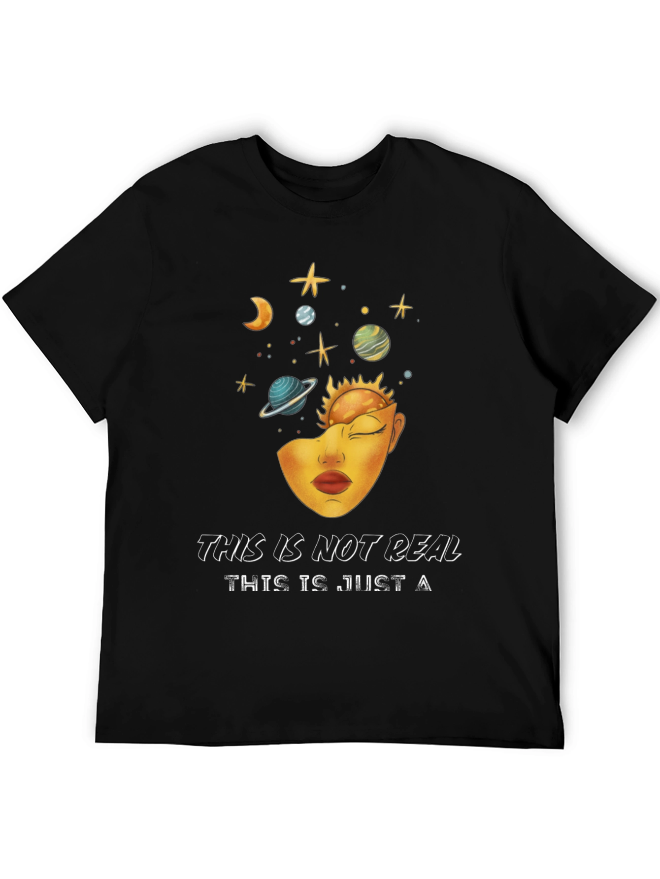 Surreal Dreamer T-Shirt - Unisex Galaxy Mind Tee