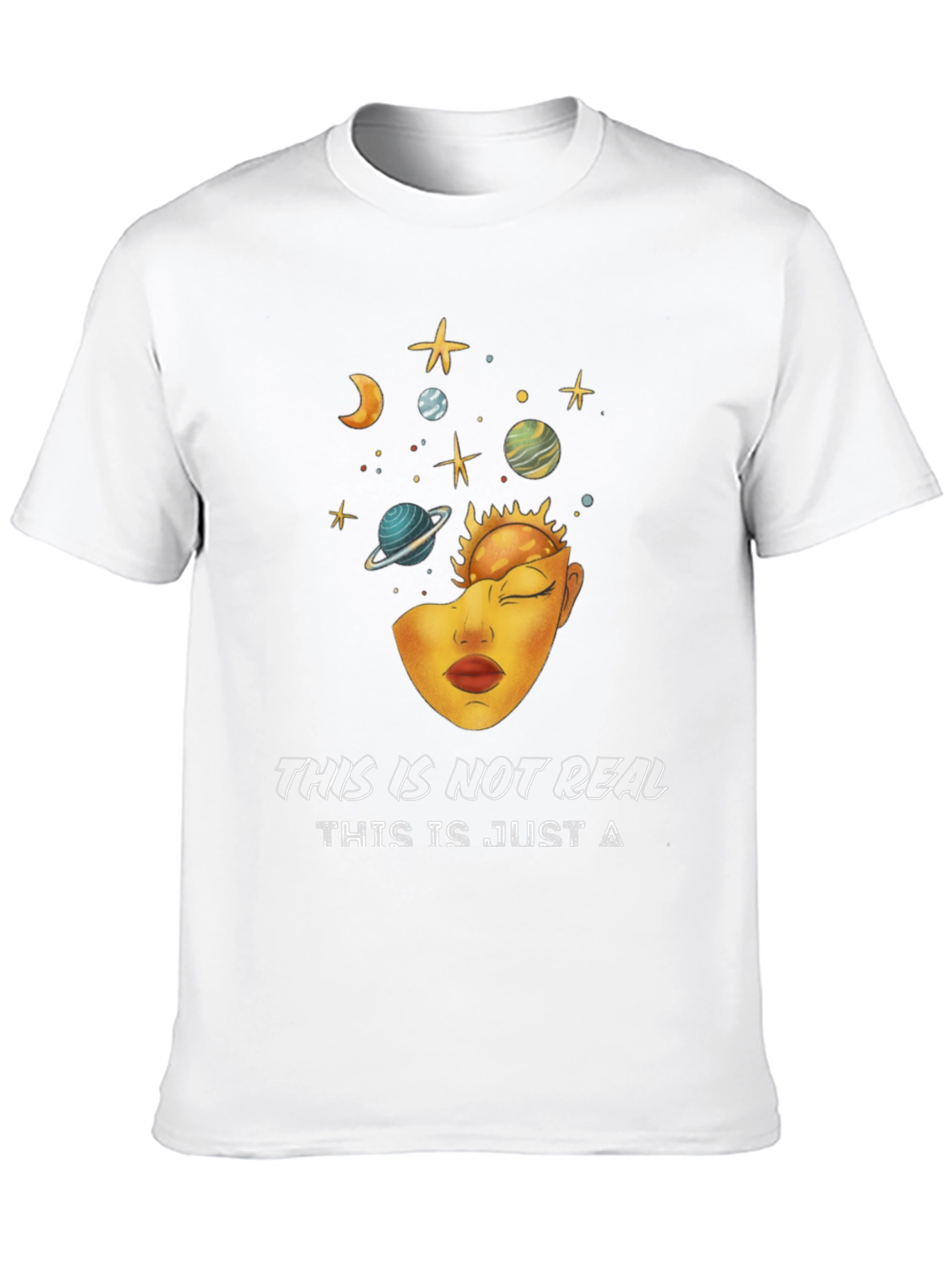 Surreal Dreamer T-Shirt - Unisex Galaxy Mind Tee