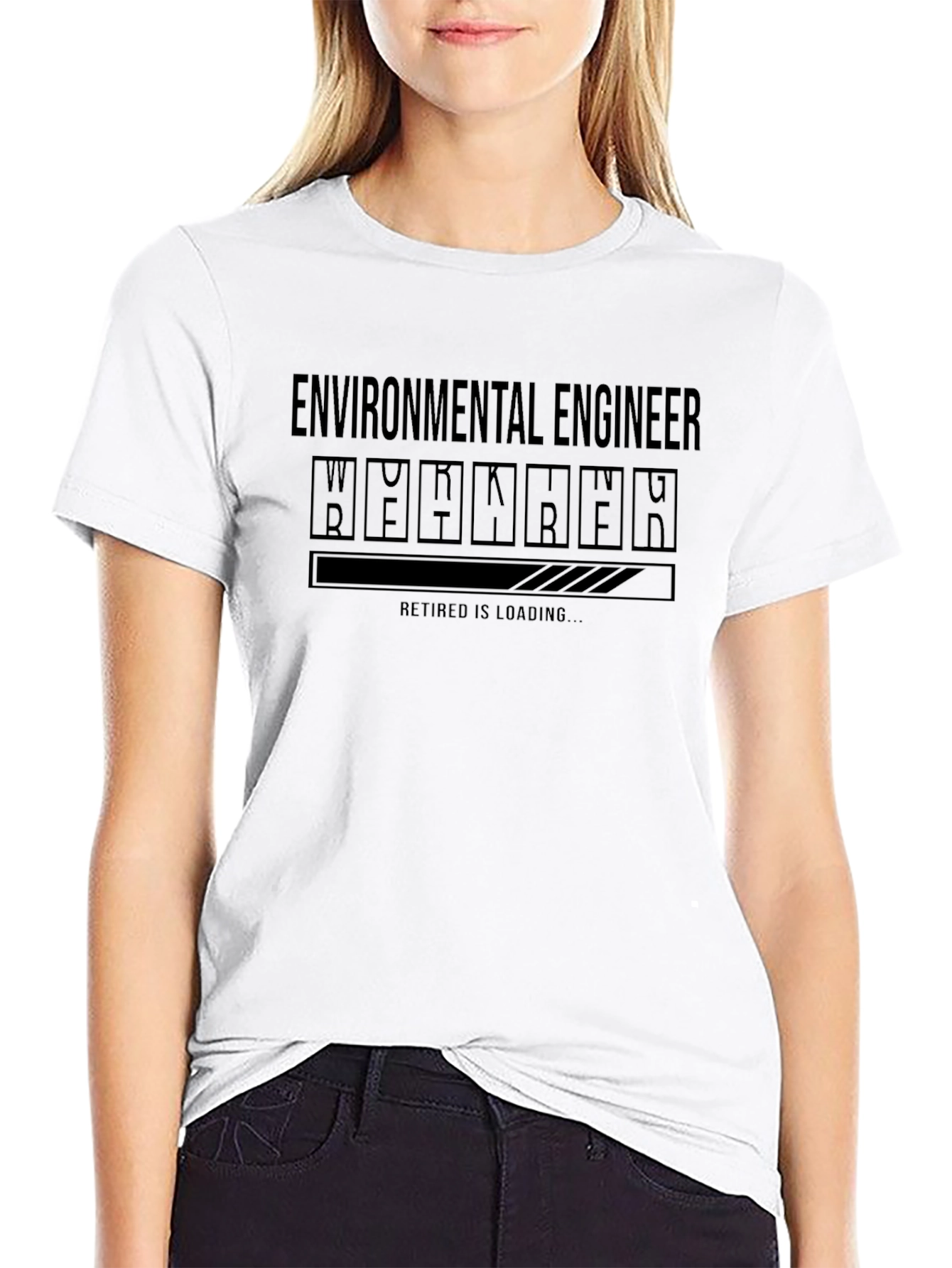 Environmental Engineer Retirement Loading T-Shirt