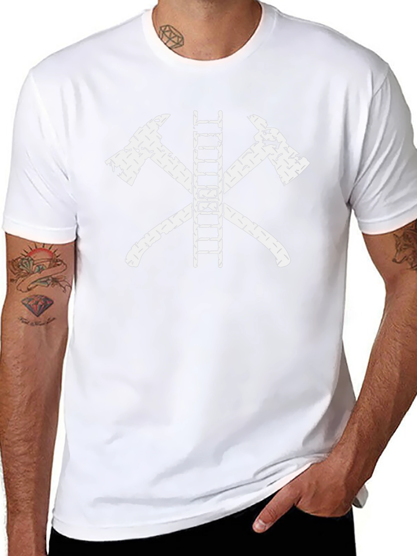 Firefighter Maltese Cross T-Shirt