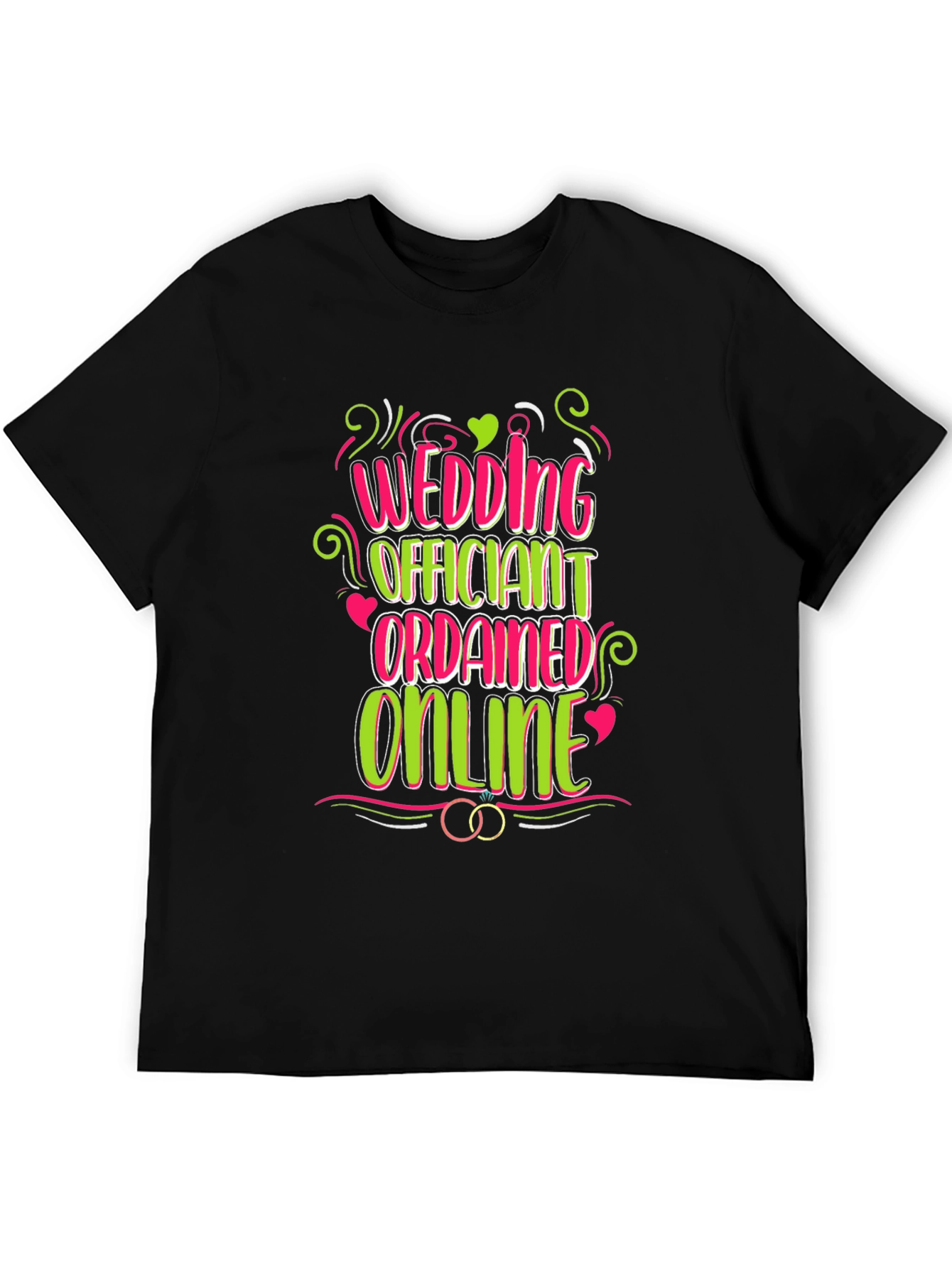 Wedding Officiant Ordained Online T-Shirt