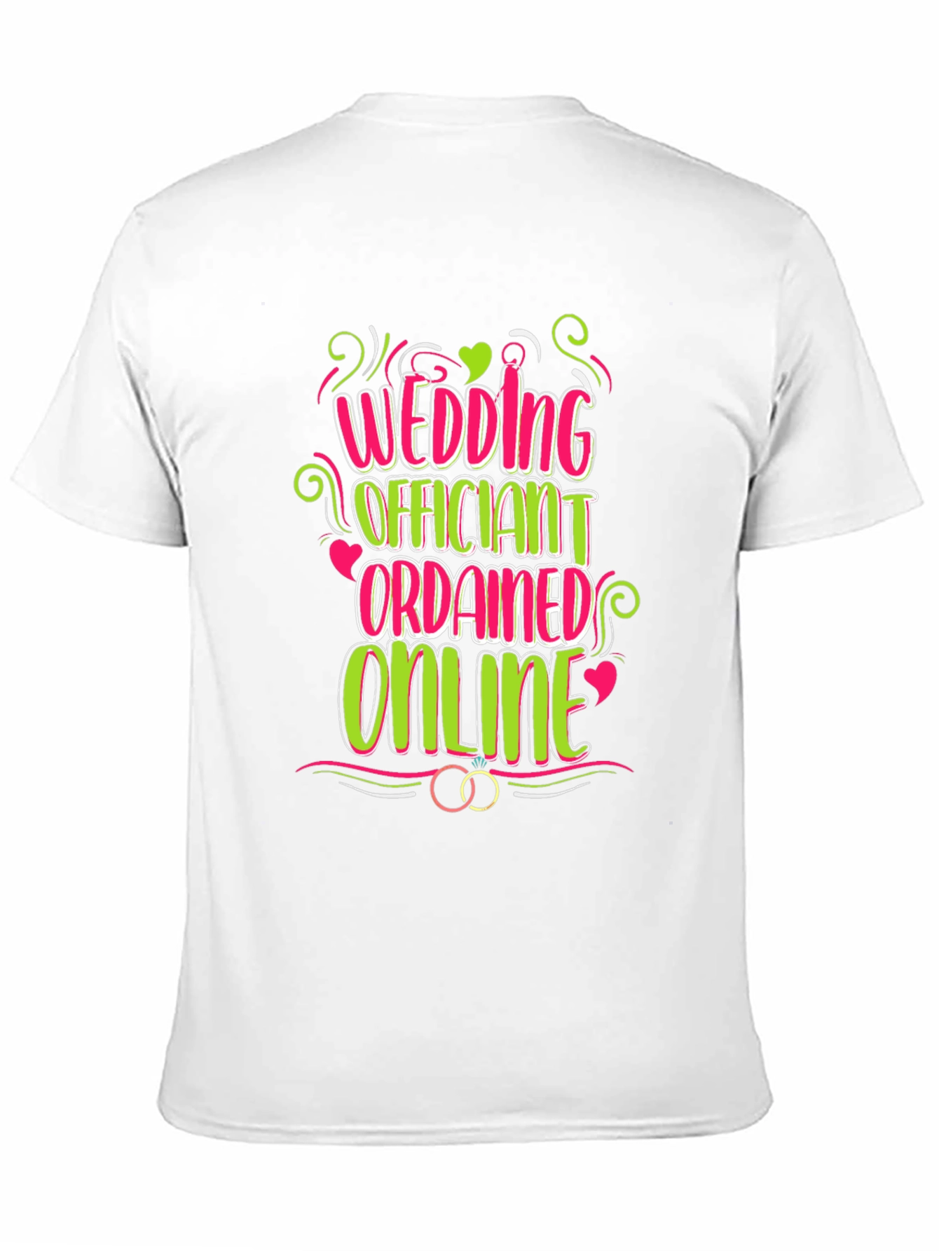 Wedding Officiant Ordained Online T-Shirt
