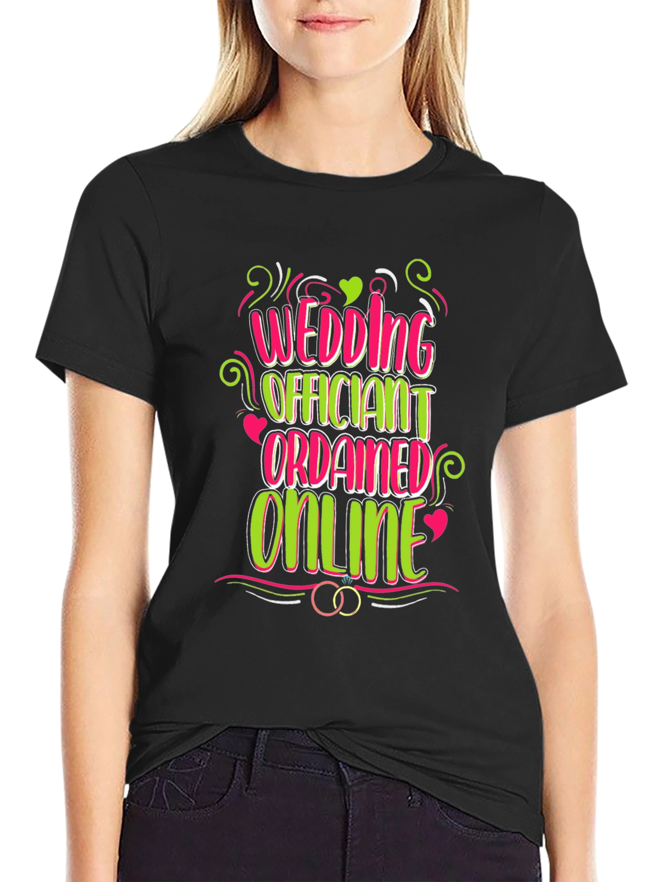 Wedding Officiant Ordained Online T-Shirt