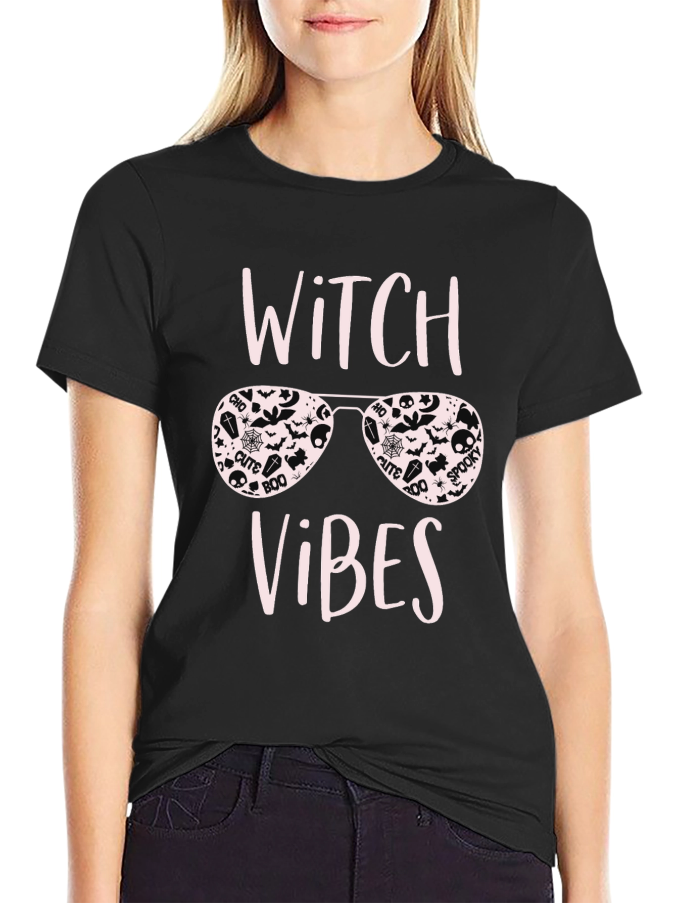 Witch Vibes Halloween T-Shirt