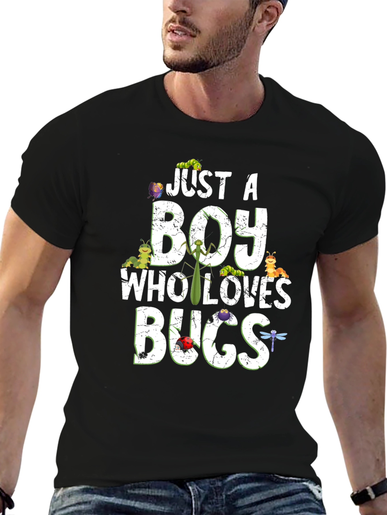Boy Who Loves Bugs T-Shirt