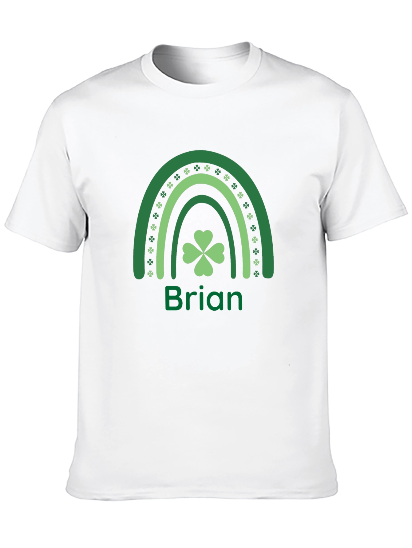 St. Patricks Day Rainbow Brian T-Shirt