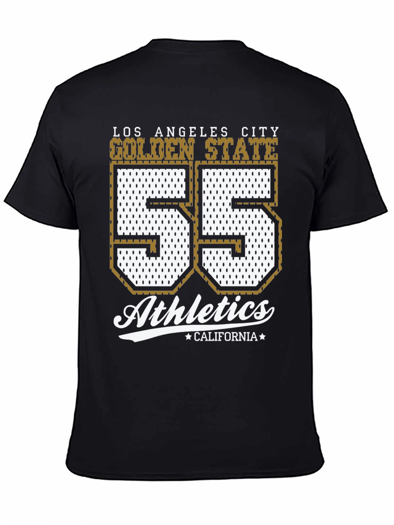 Golden State Athletics Tee - Number 55 Black T-Shirt