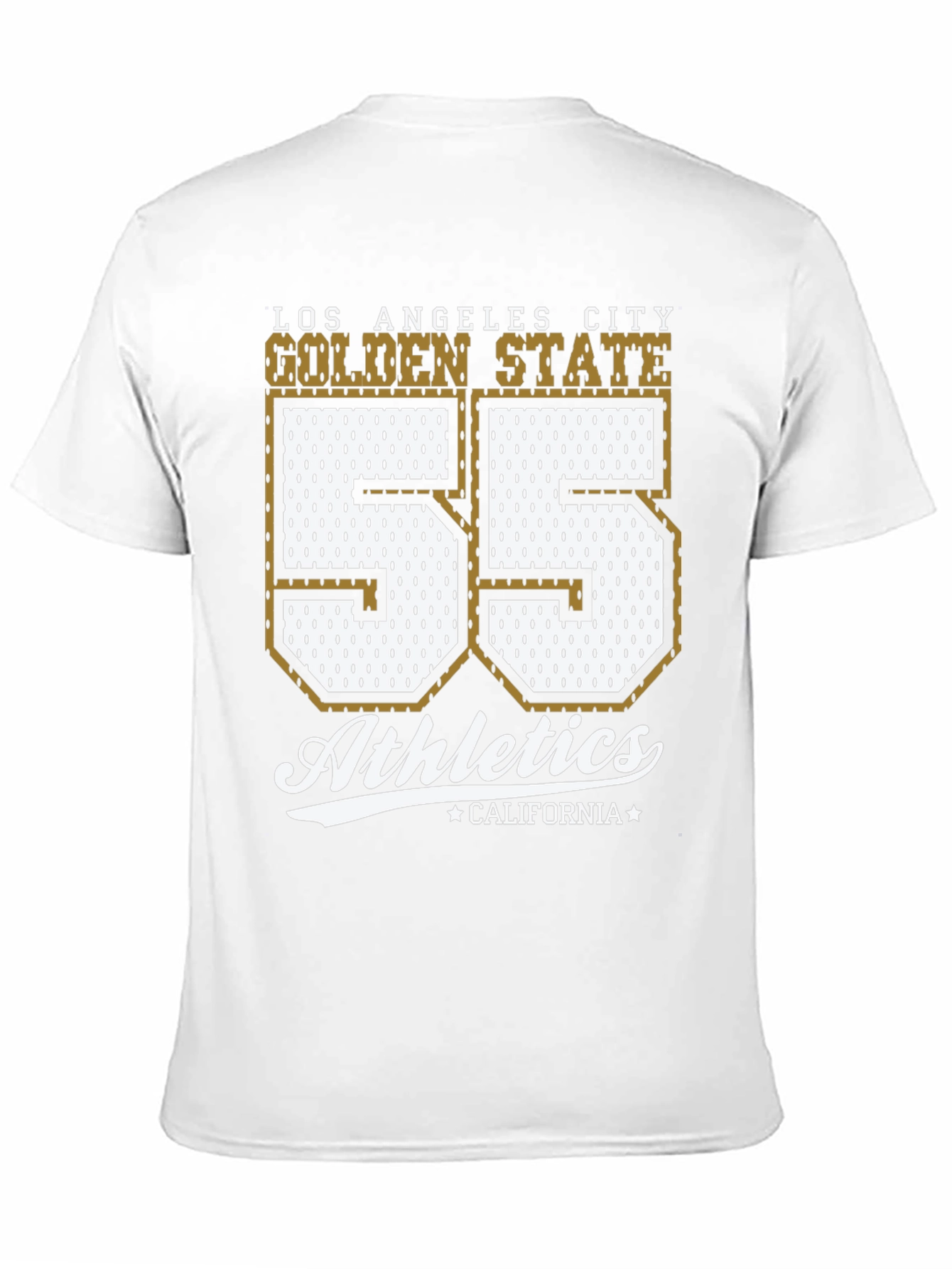 Golden State Athletics Tee - Number 55 Black T-Shirt