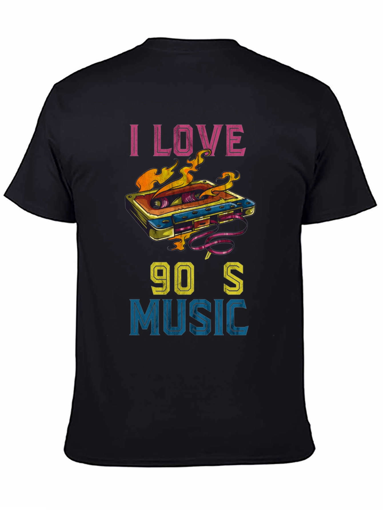 I Love 90s Music Graphic T-Shirt