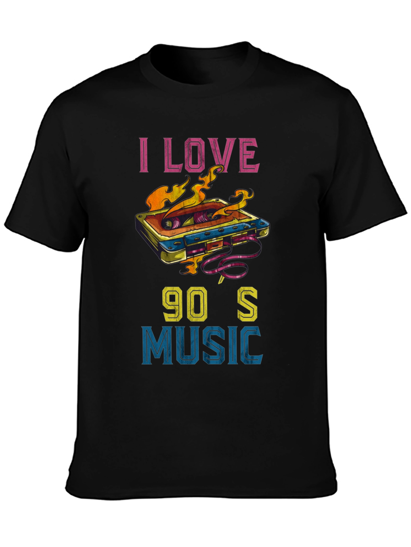 I Love 90s Music Graphic T-Shirt