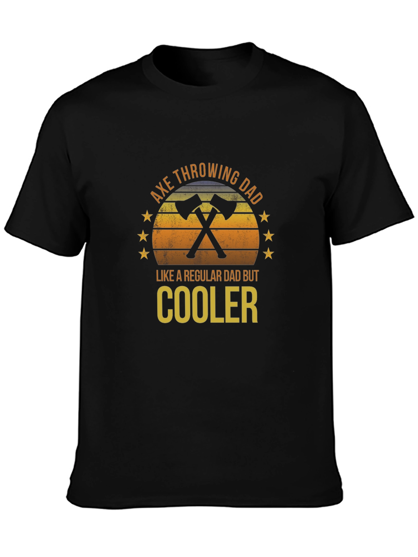 Axe Throwing Dad T-Shirt - Regular Dad But Cooler