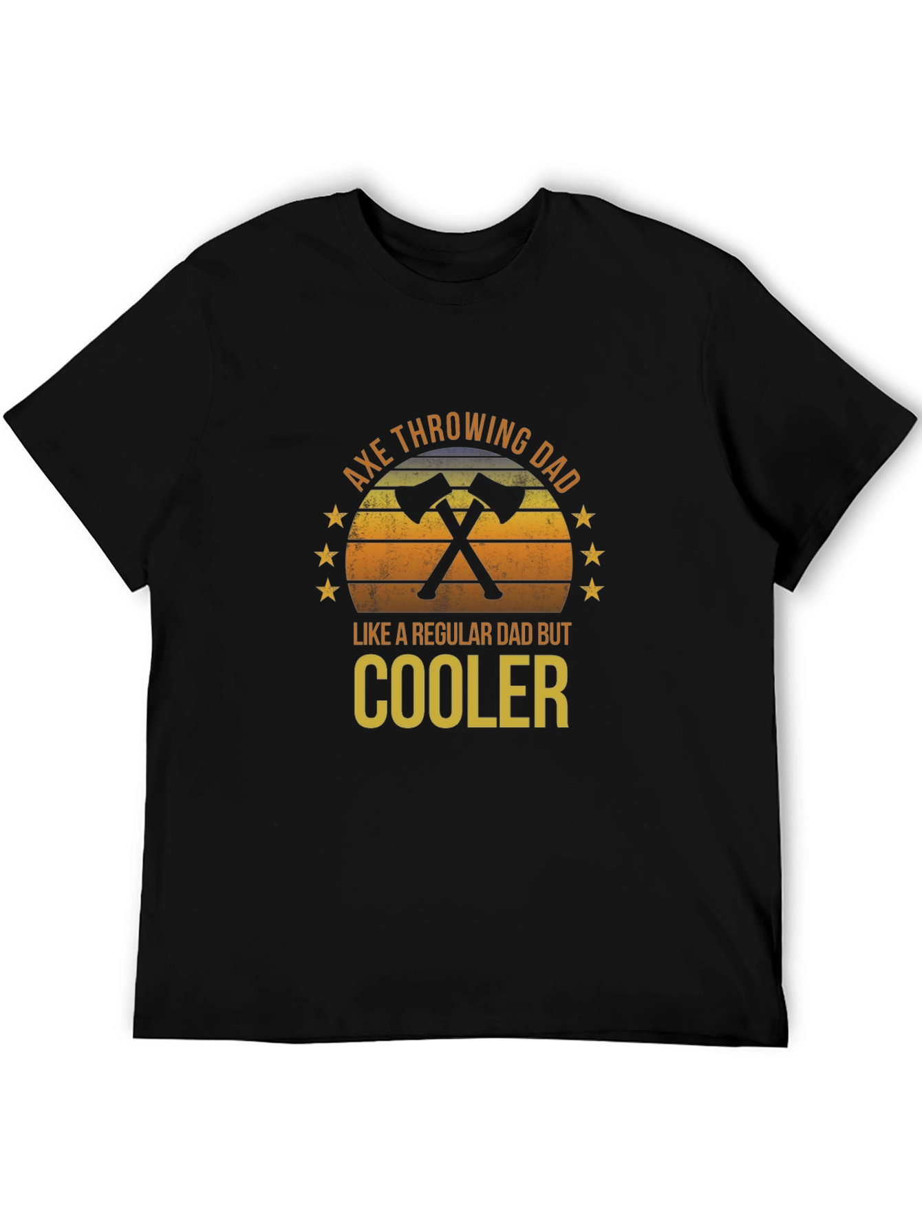 Axe Throwing Dad T-Shirt - Regular Dad But Cooler