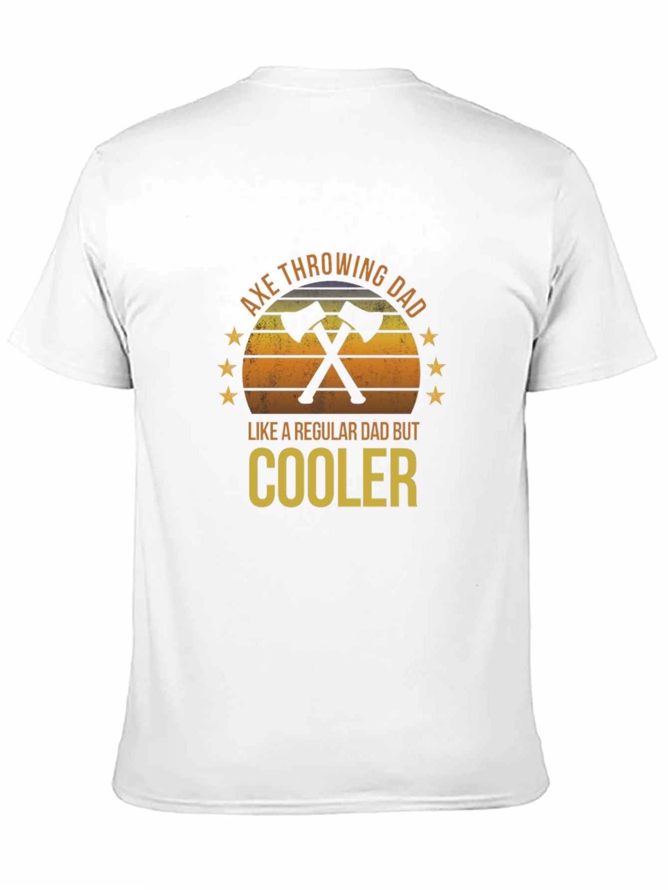 Axe Throwing Dad T-Shirt - Regular Dad But Cooler