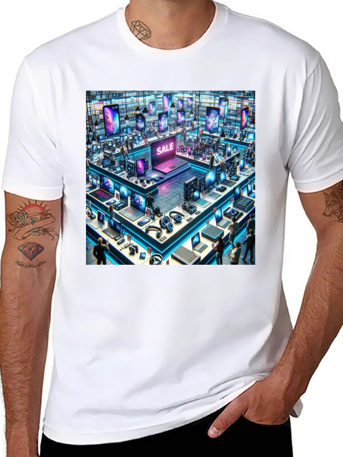 Tech Sale Graphic T-Shirt