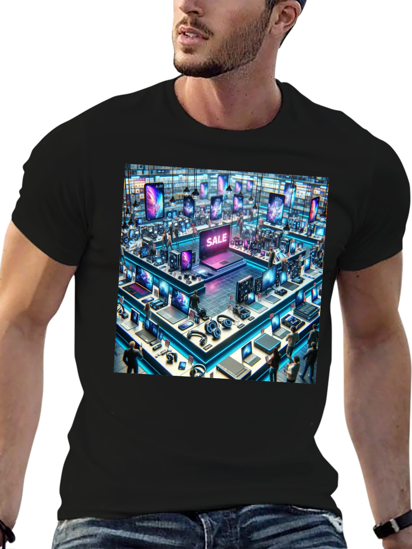 Tech Sale Graphic T-Shirt
