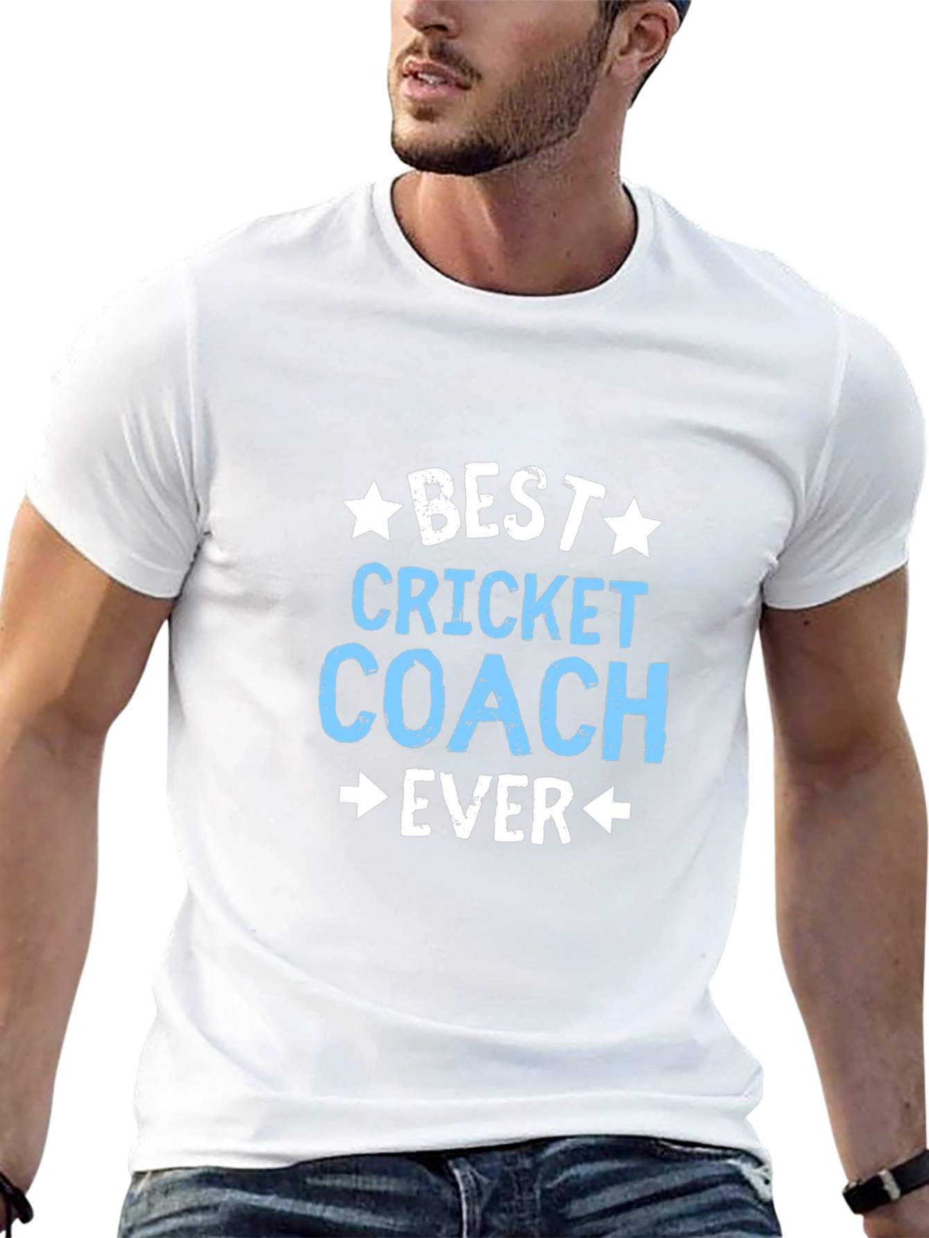 Best Cricket Coach Ever T-Shirt Gift for Coaches