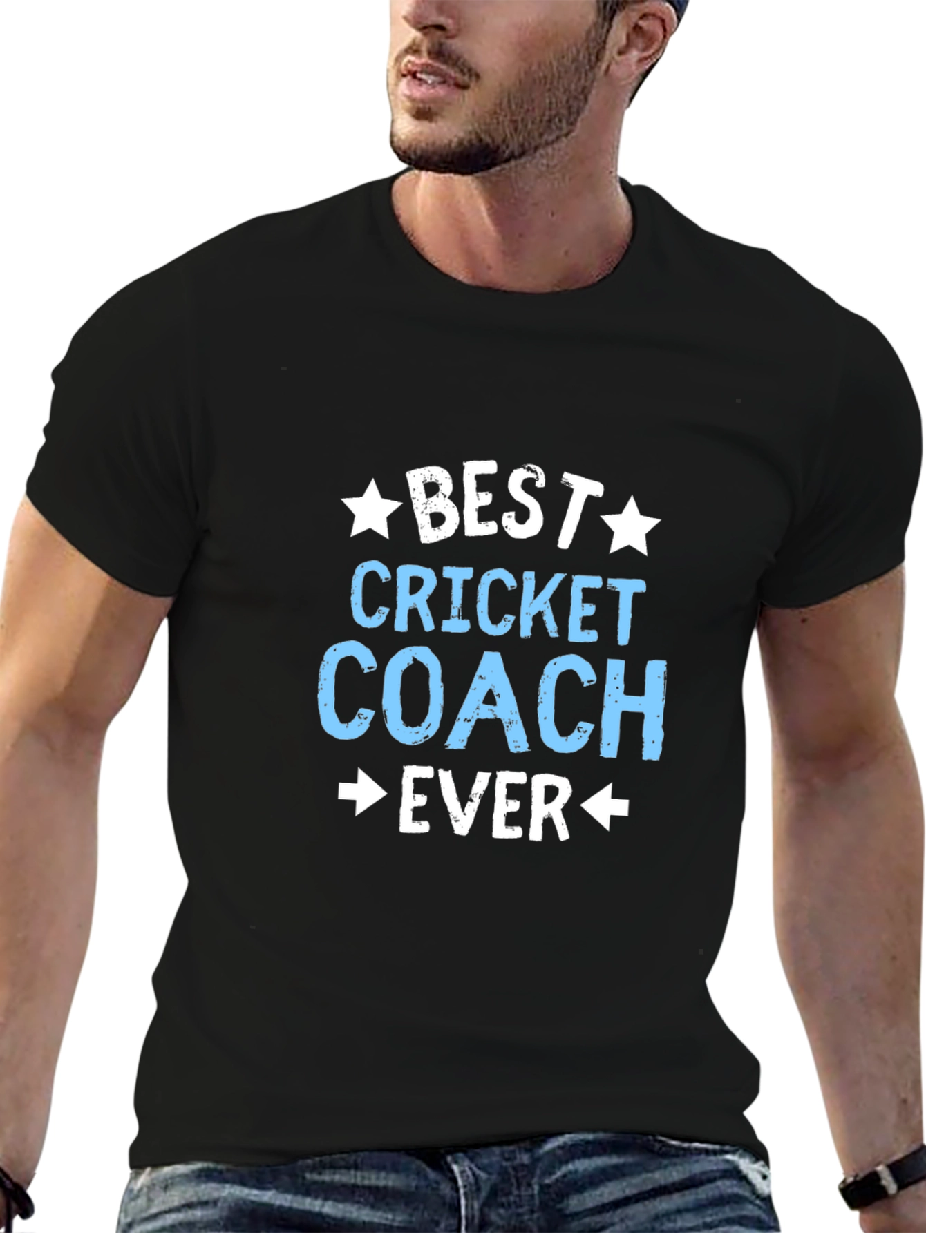 Best Cricket Coach Ever T-Shirt Gift for Coaches