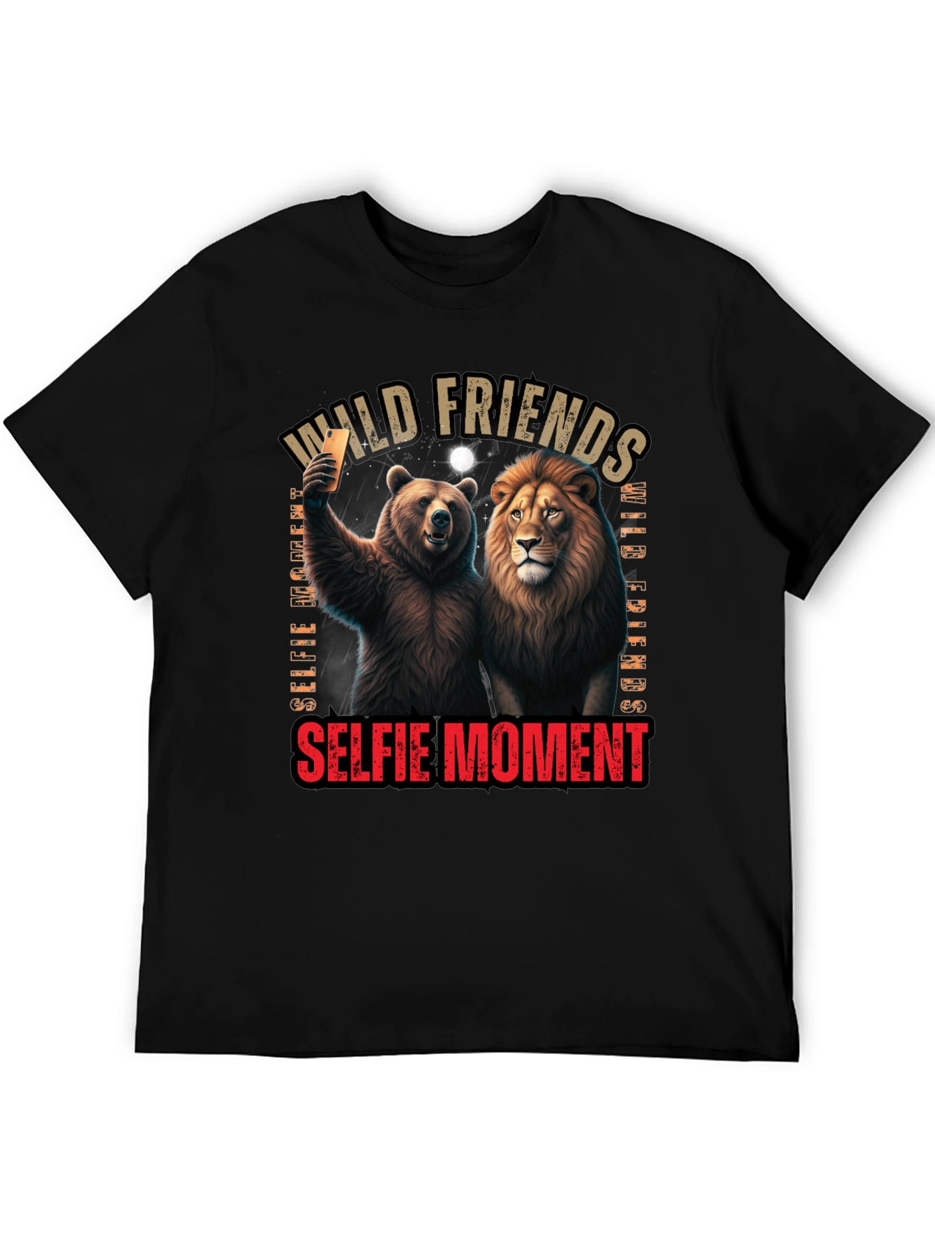 Wild Friends Selfie Graphic Tee