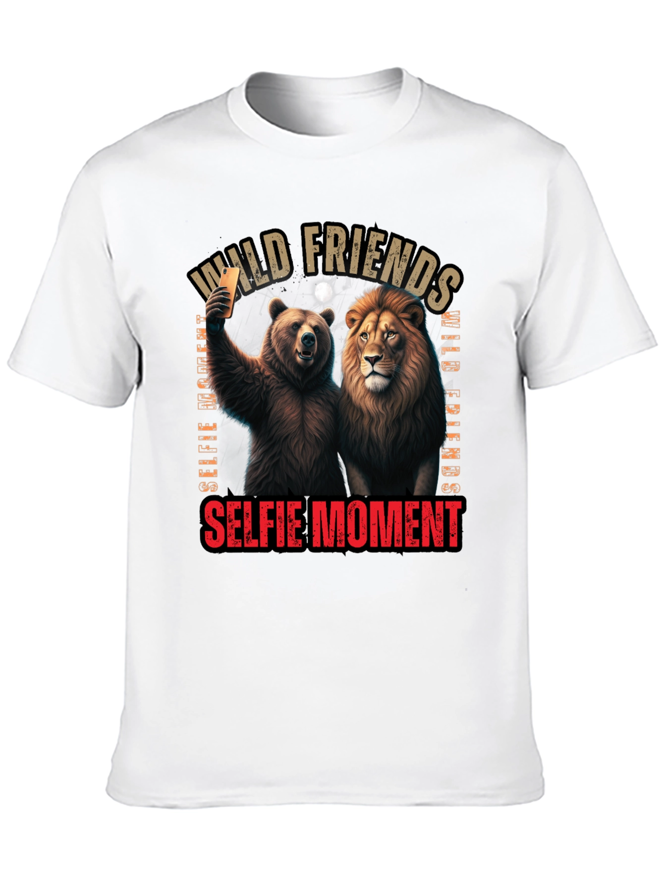 Wild Friends Selfie Graphic Tee
