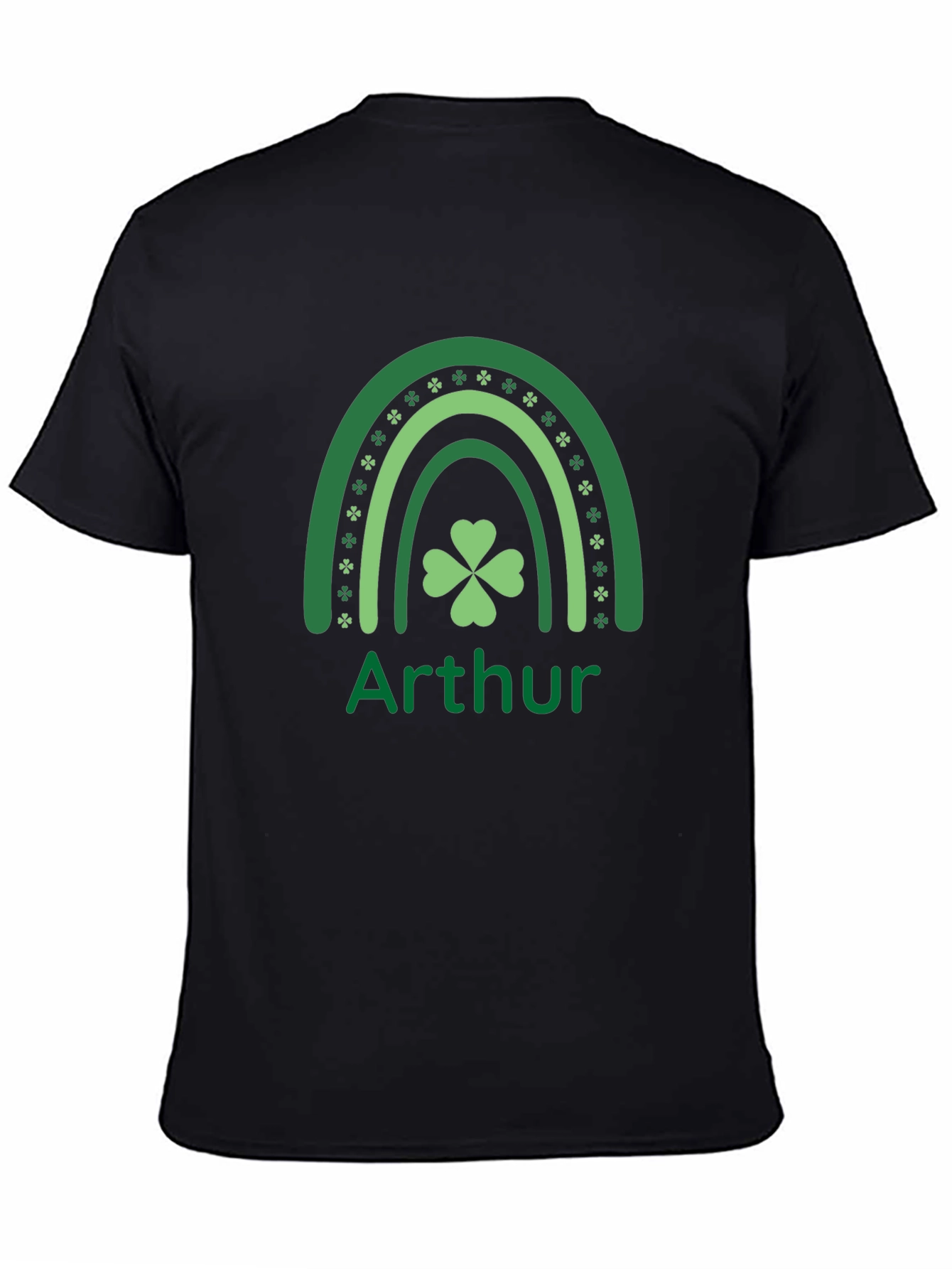 Personalized St. Patricks Day Rainbow T-Shirt