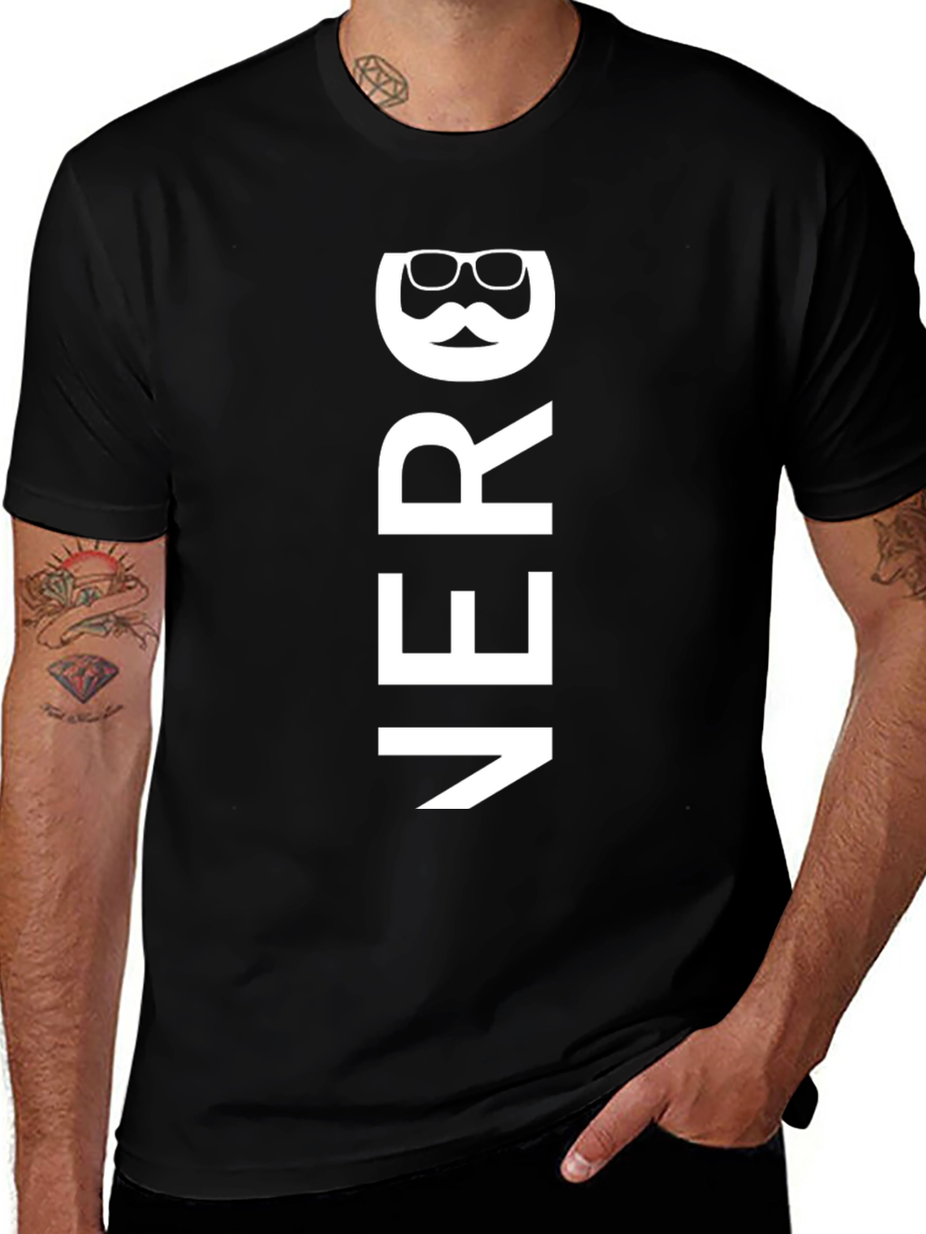 Nerd Graphic Tee - Stylish Mens T-Shirt