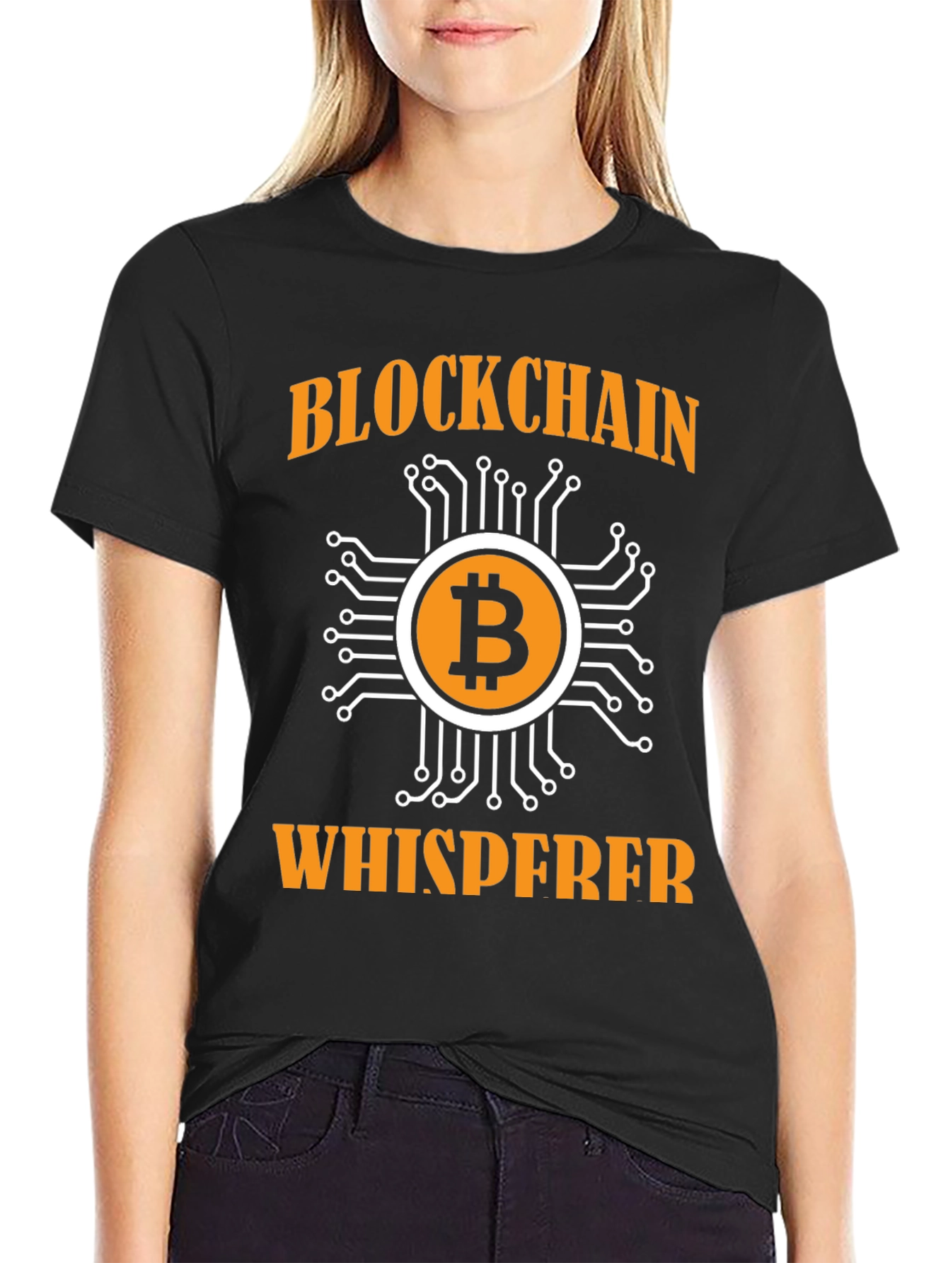 Blockchain Whisperer Graphic T-Shirt