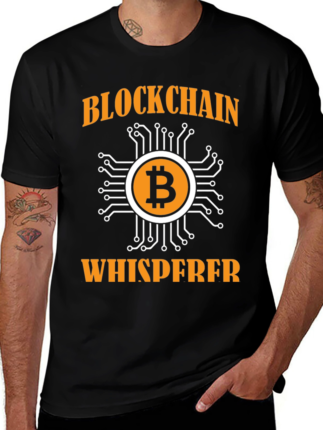 Blockchain Whisperer Graphic T-Shirt