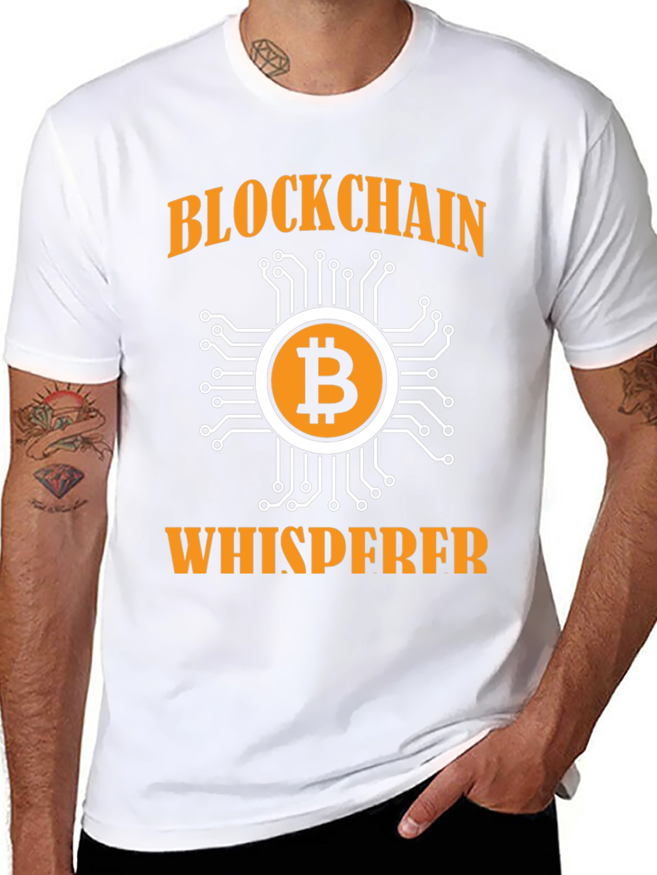 Blockchain Whisperer Graphic T-Shirt