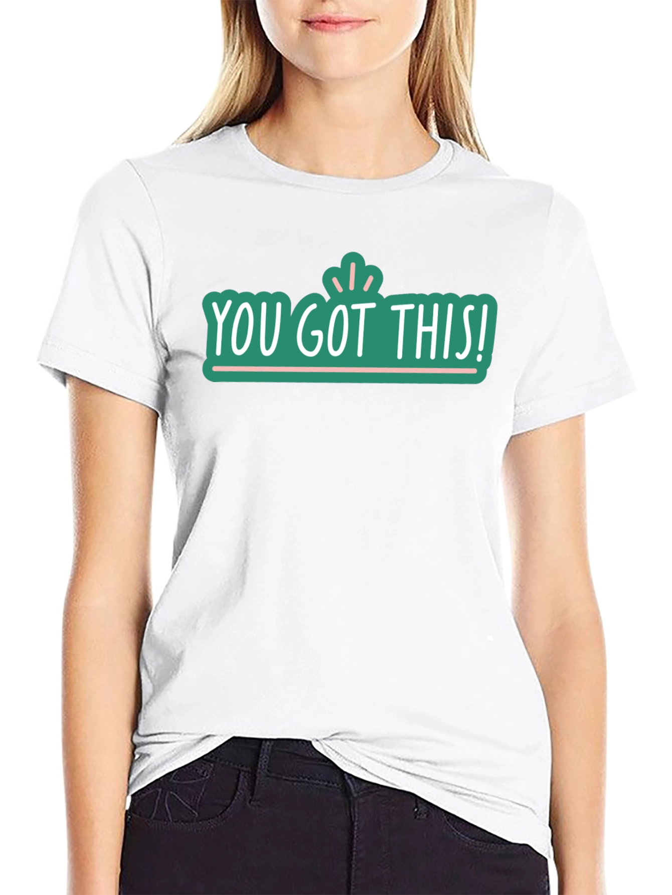 You Got This! Graphic Tee - Motivational Black T-Shirt