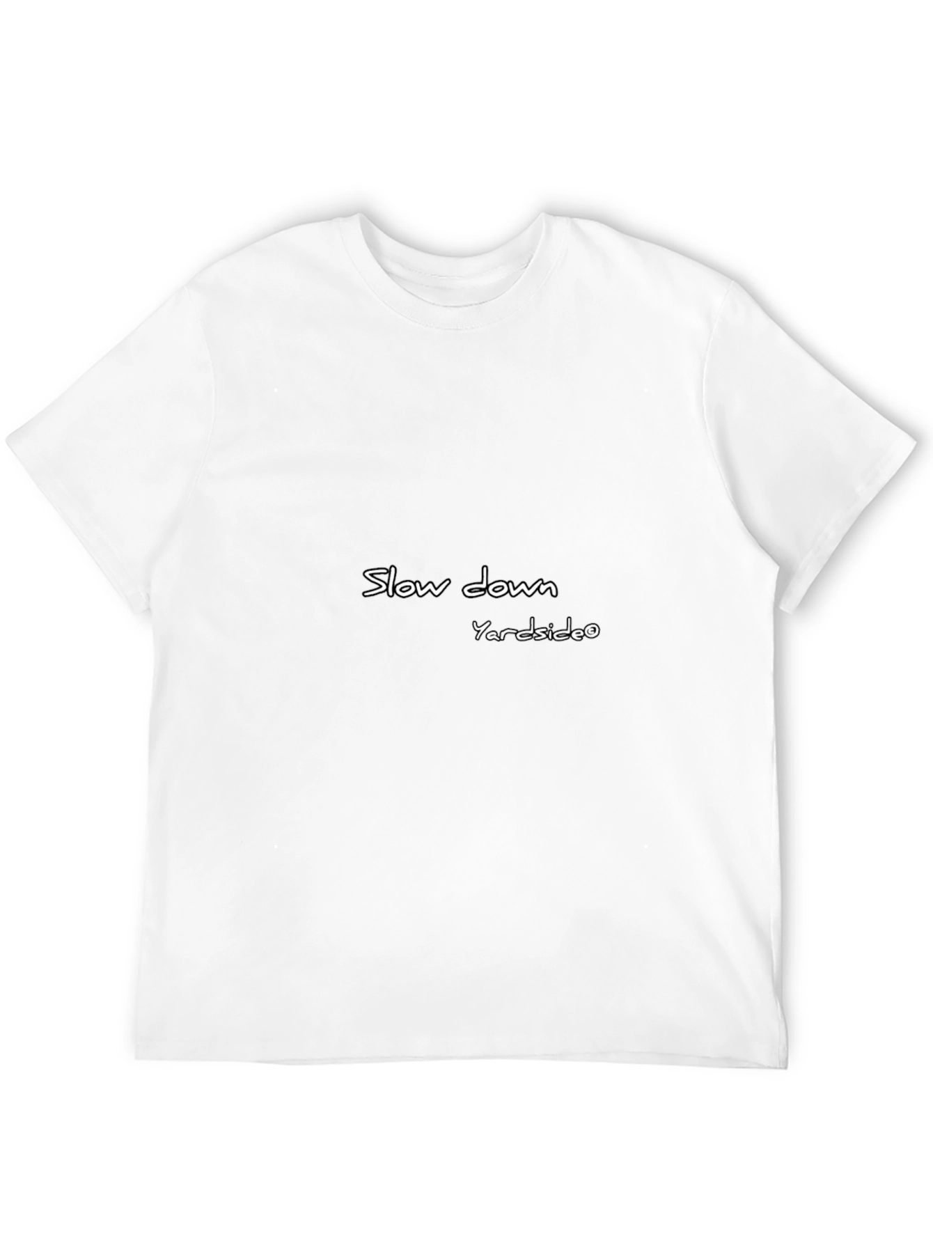 Slow Down Yardside® Black T-Shirt