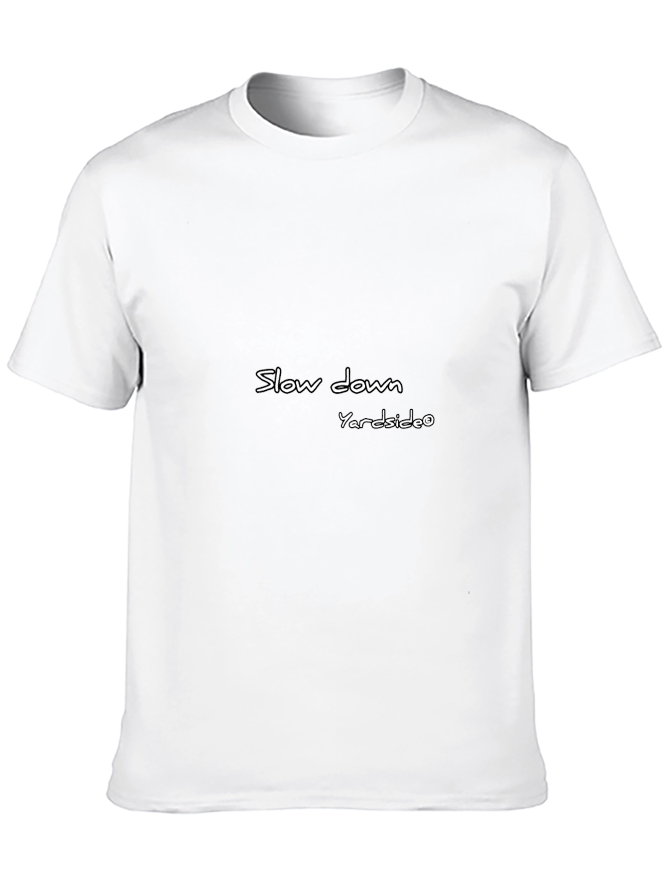 Slow Down Yardside® Black T-Shirt