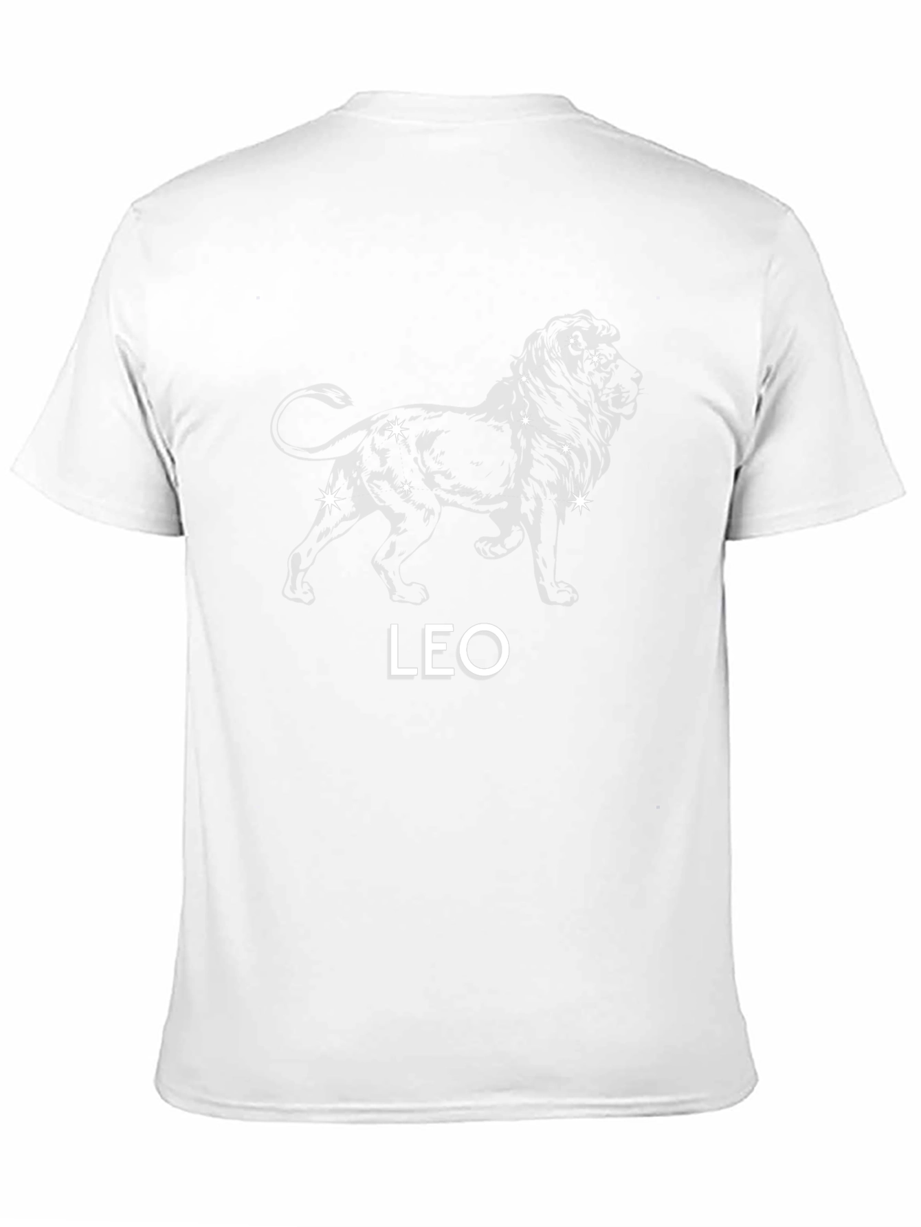 Zodiac Leo Constellation Graphic T-Shirt
