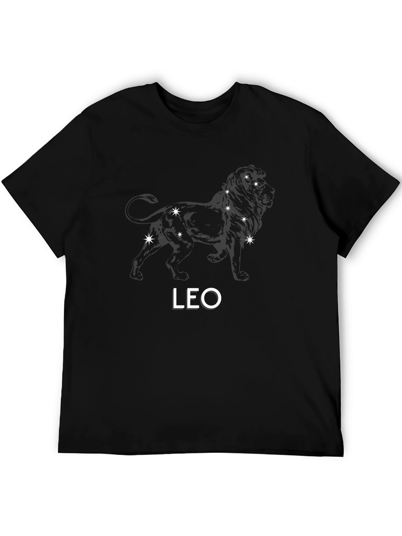 Zodiac Leo Constellation Graphic T-Shirt