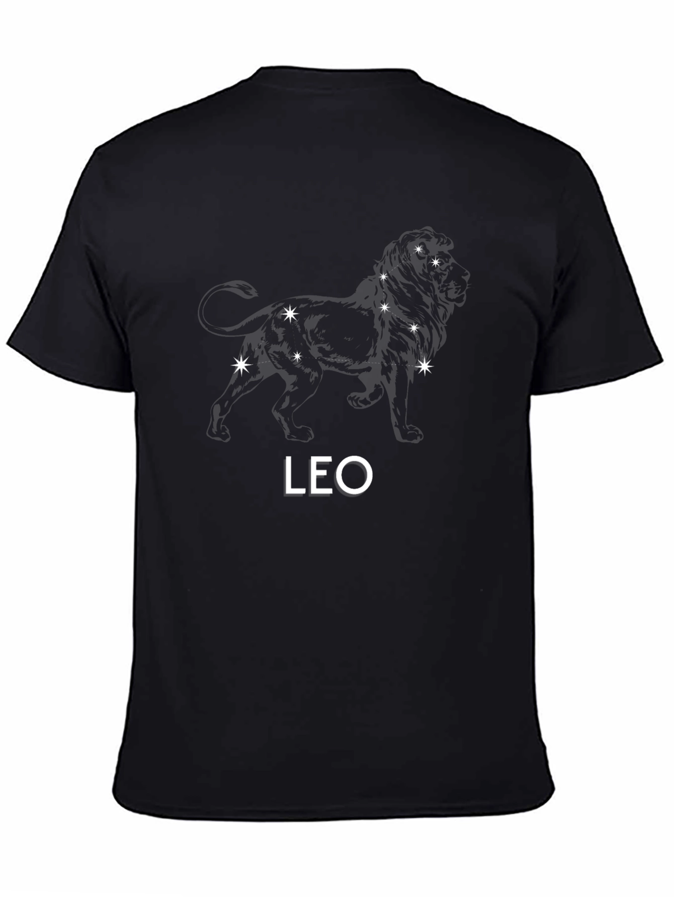 Zodiac Leo Constellation Graphic T-Shirt