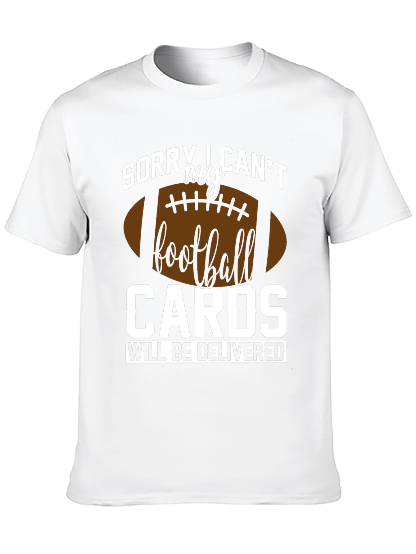 Funny Football Cards Delivery T-Shirt