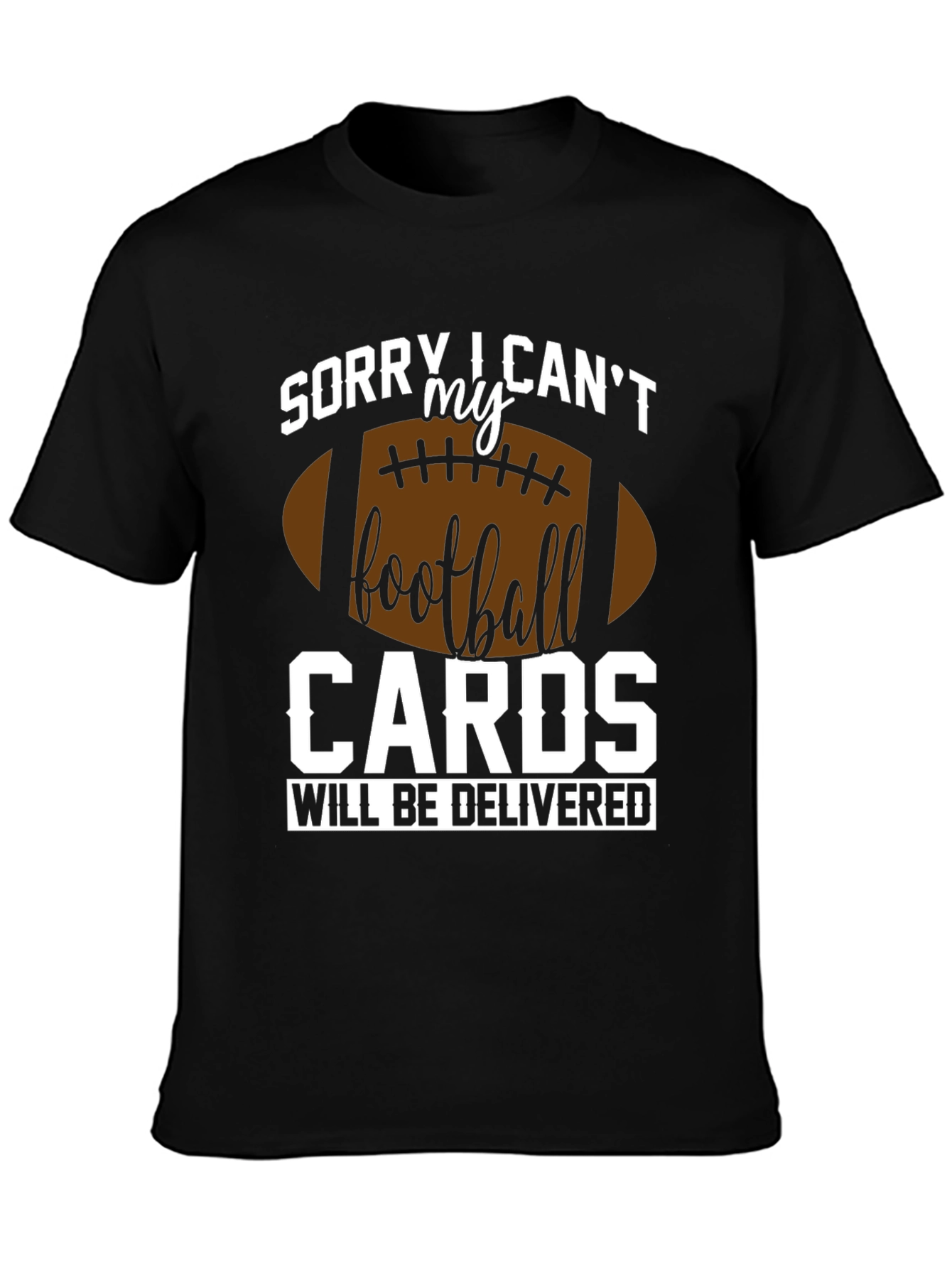 Funny Football Cards Delivery T-Shirt