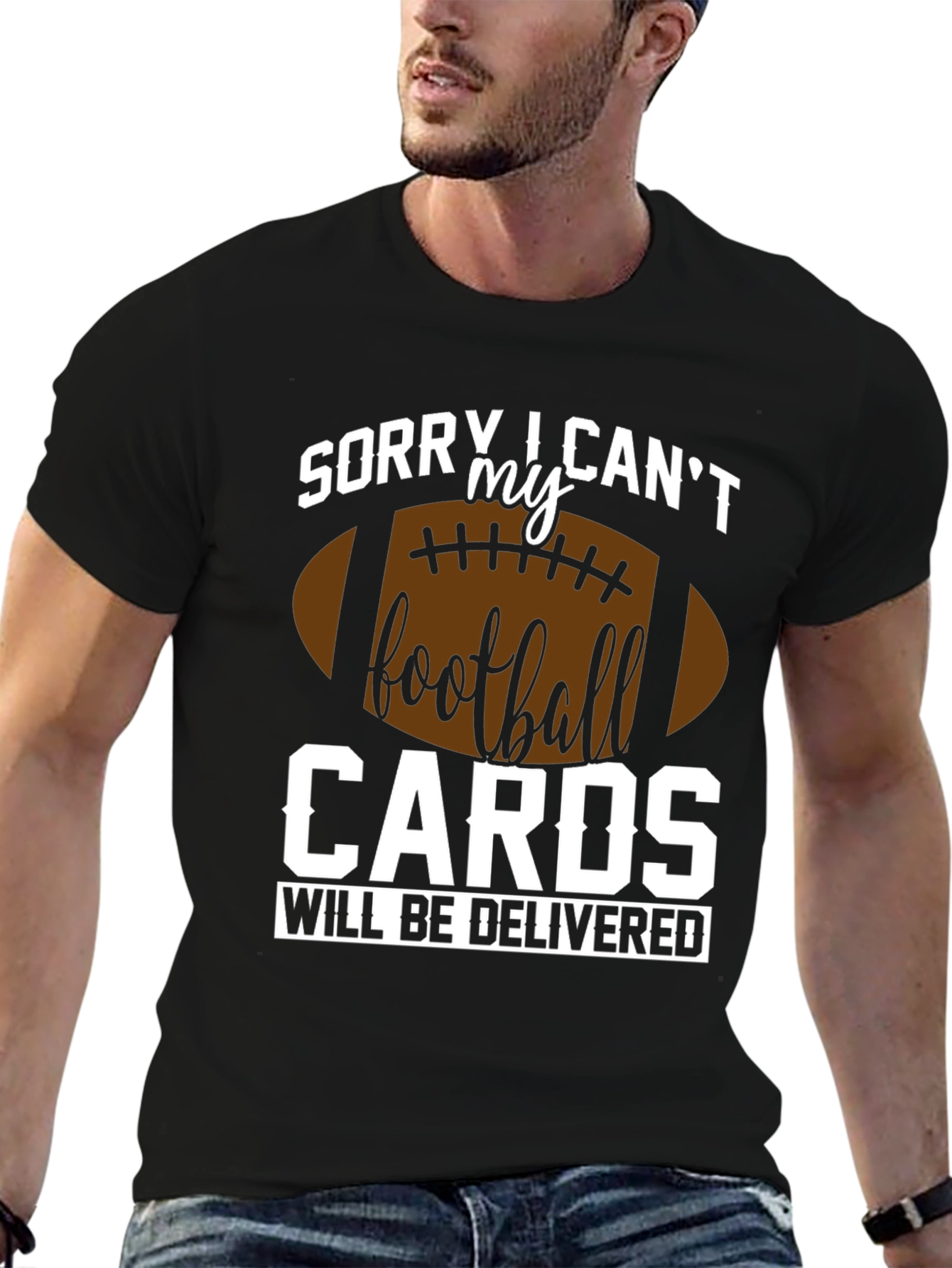Funny Football Cards Delivery T-Shirt