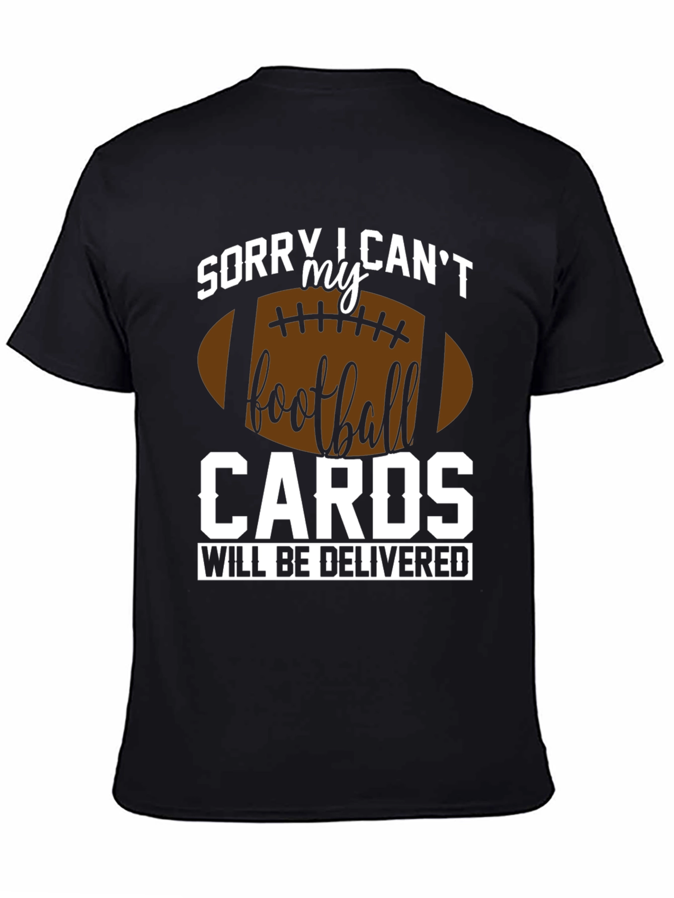 Funny Football Cards Delivery T-Shirt