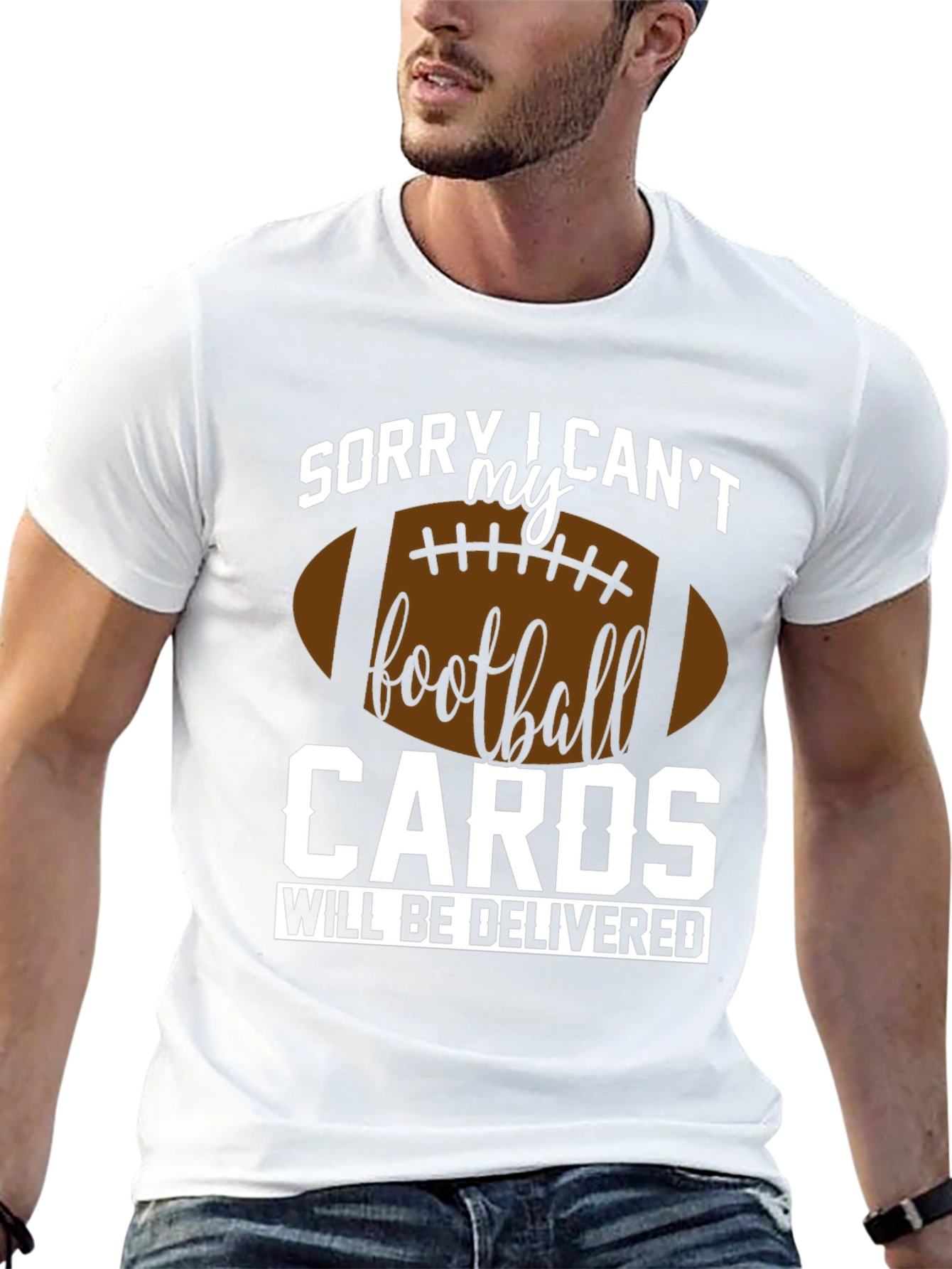 Funny Football Cards Delivery T-Shirt