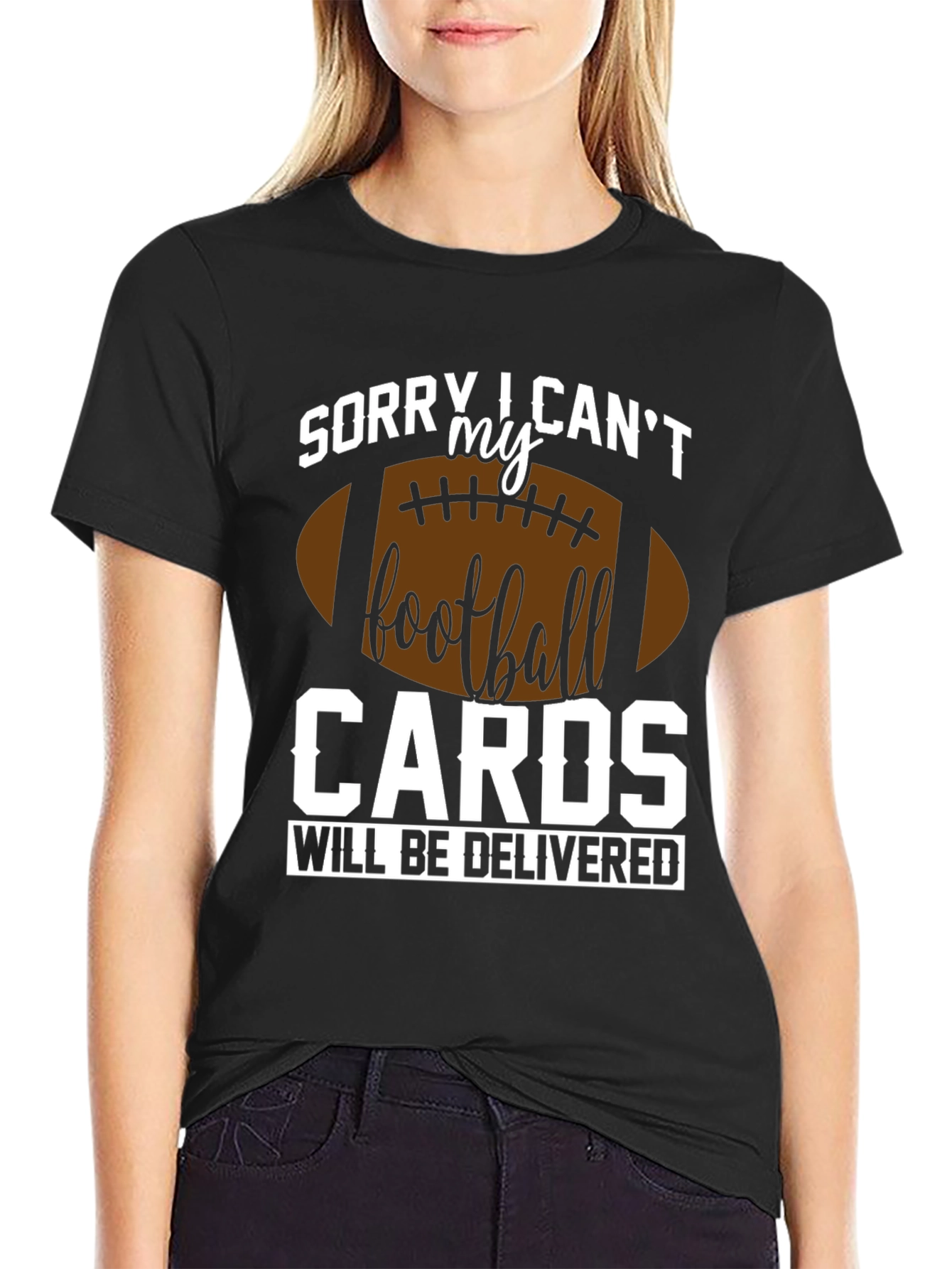 Funny Football Cards Delivery T-Shirt