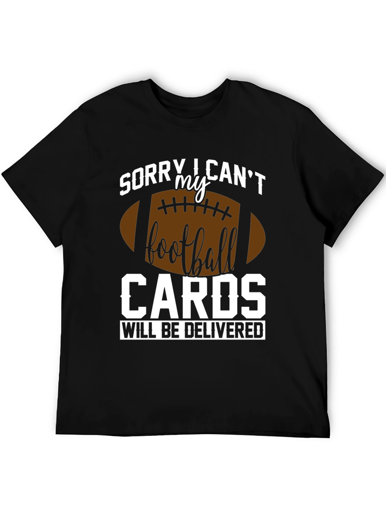 Funny Football Cards Delivery T-Shirt