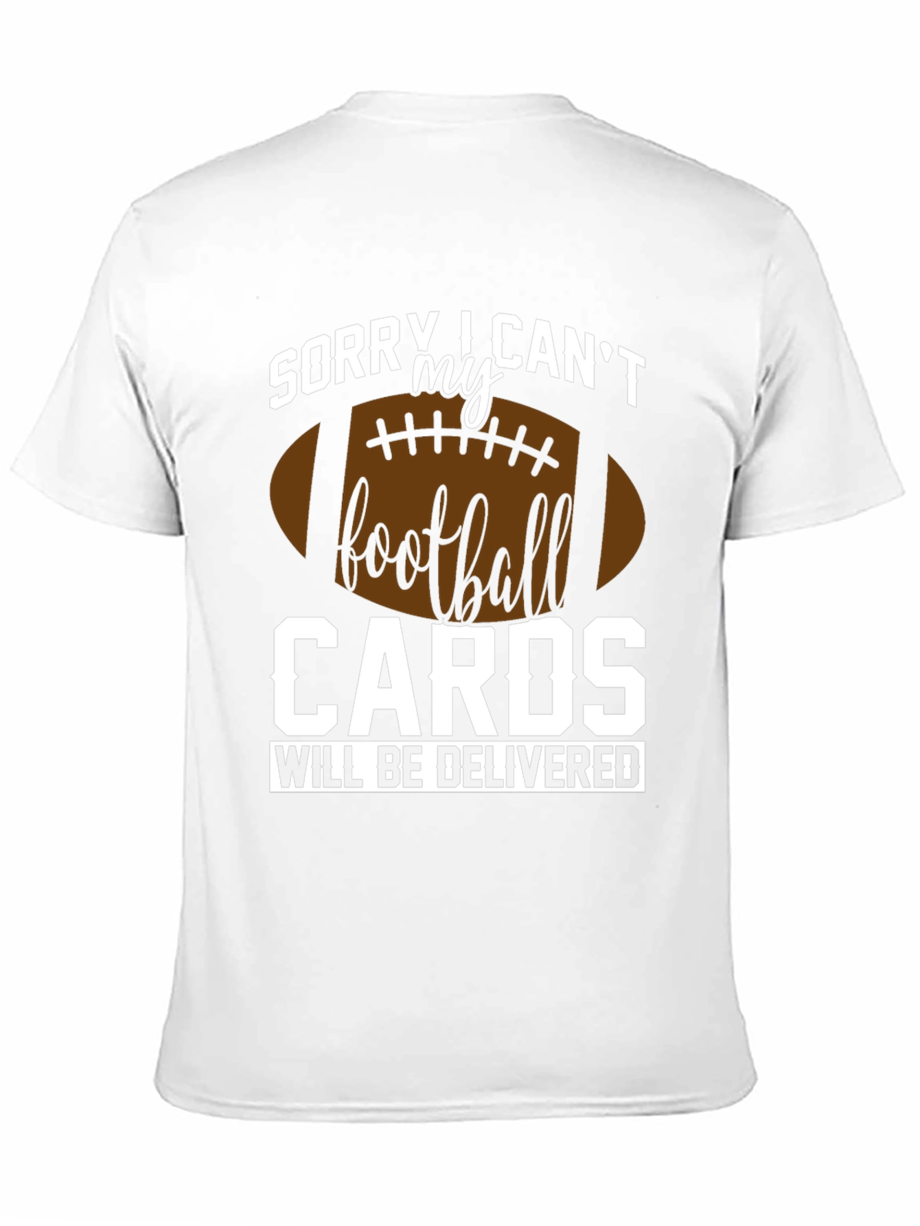 Funny Football Cards Delivery T-Shirt