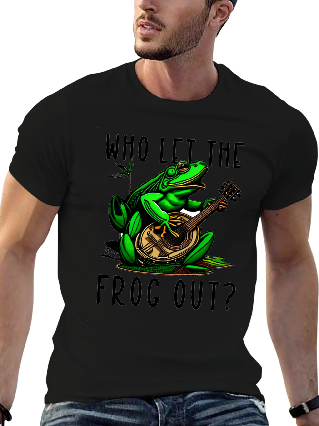 Who Let The Frog Out? T-Shirt
