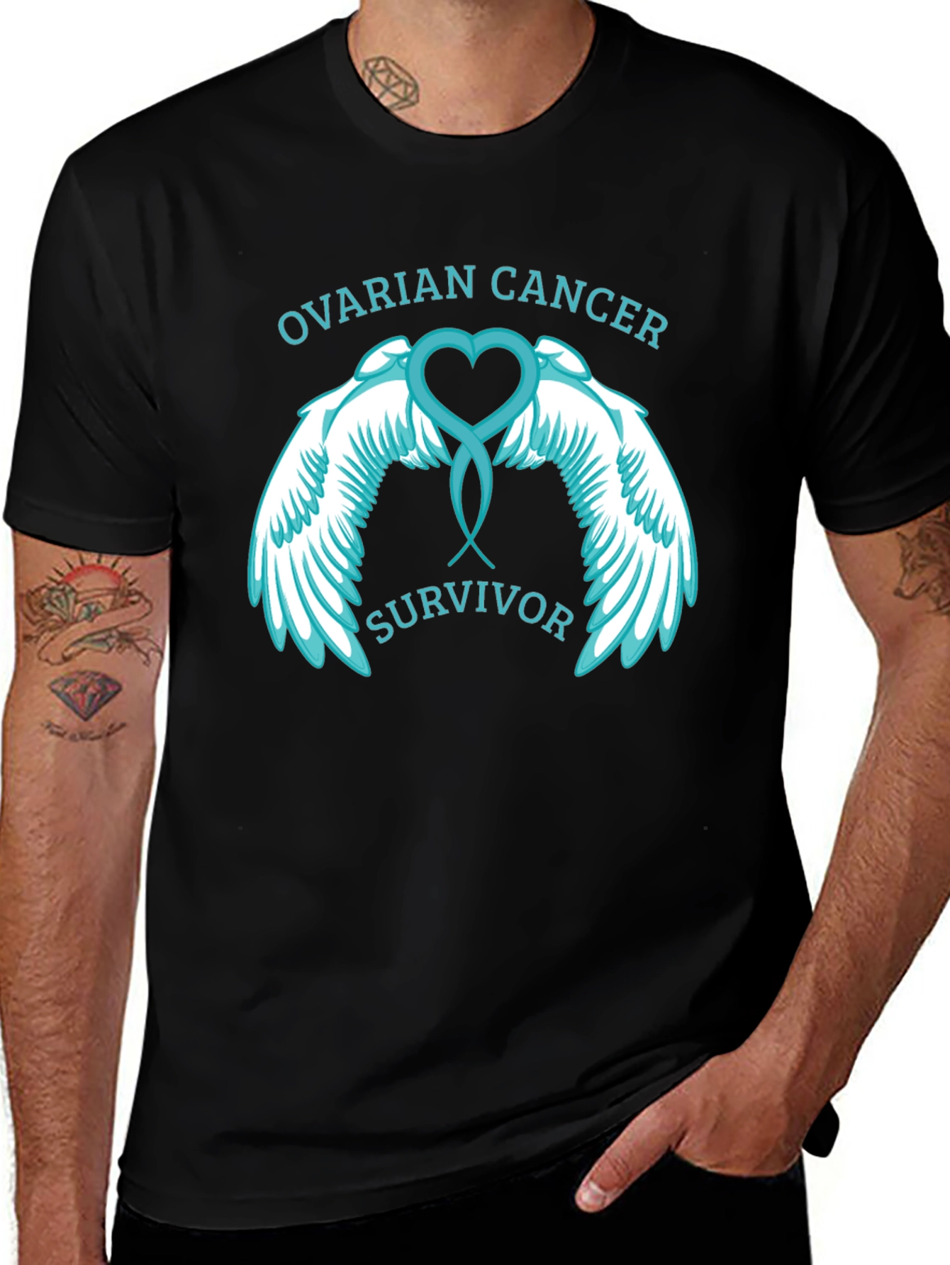 Ovarian Cancer Survivor Graphic T-Shirt