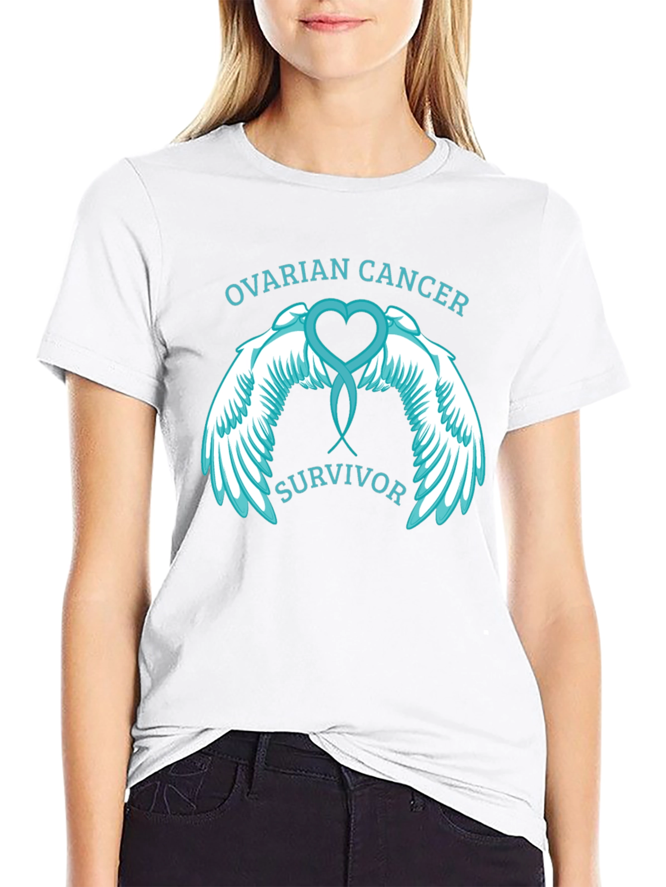 Ovarian Cancer Survivor Graphic T-Shirt