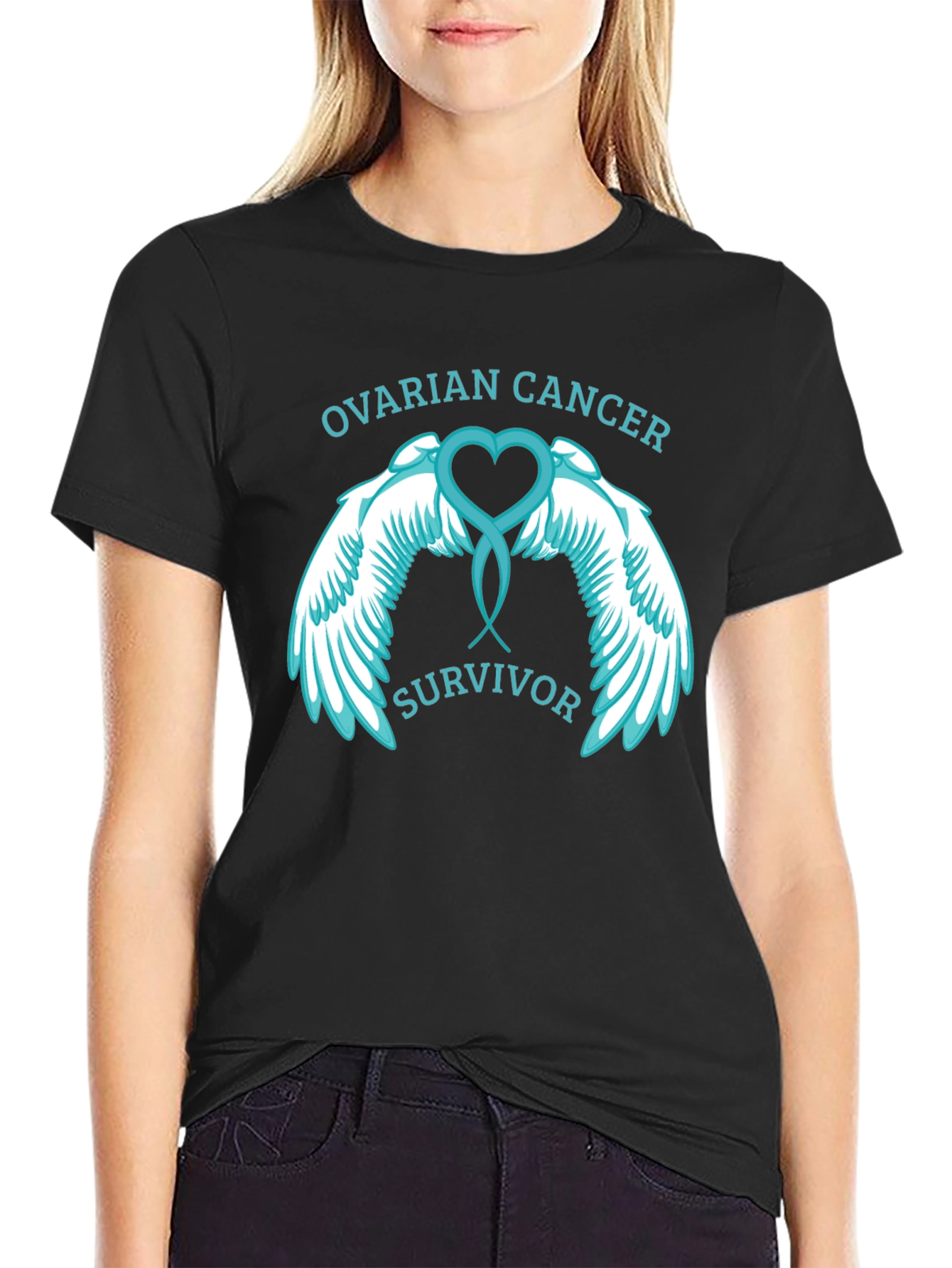 Ovarian Cancer Survivor Graphic T-Shirt