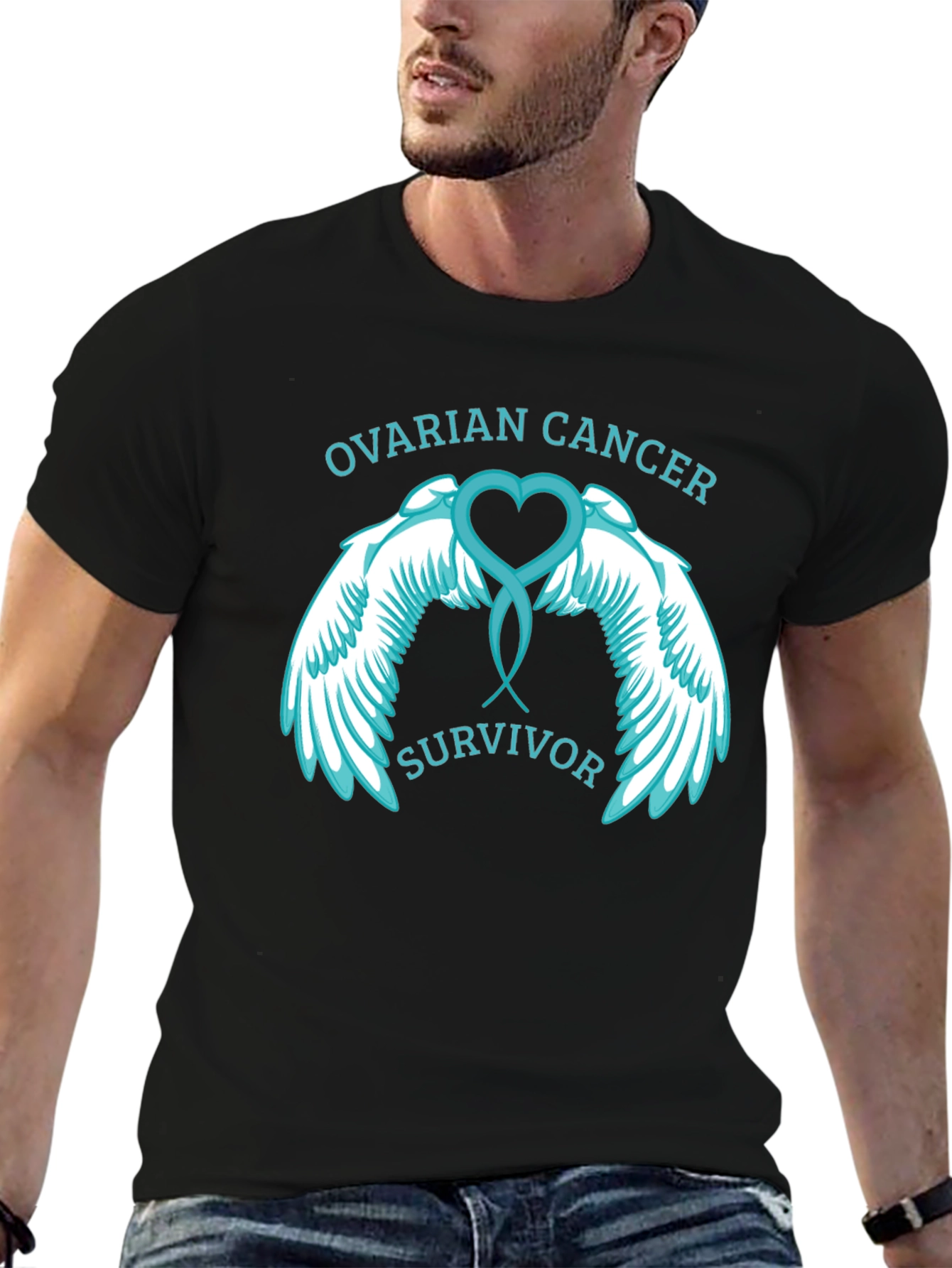 Ovarian Cancer Survivor Graphic T-Shirt