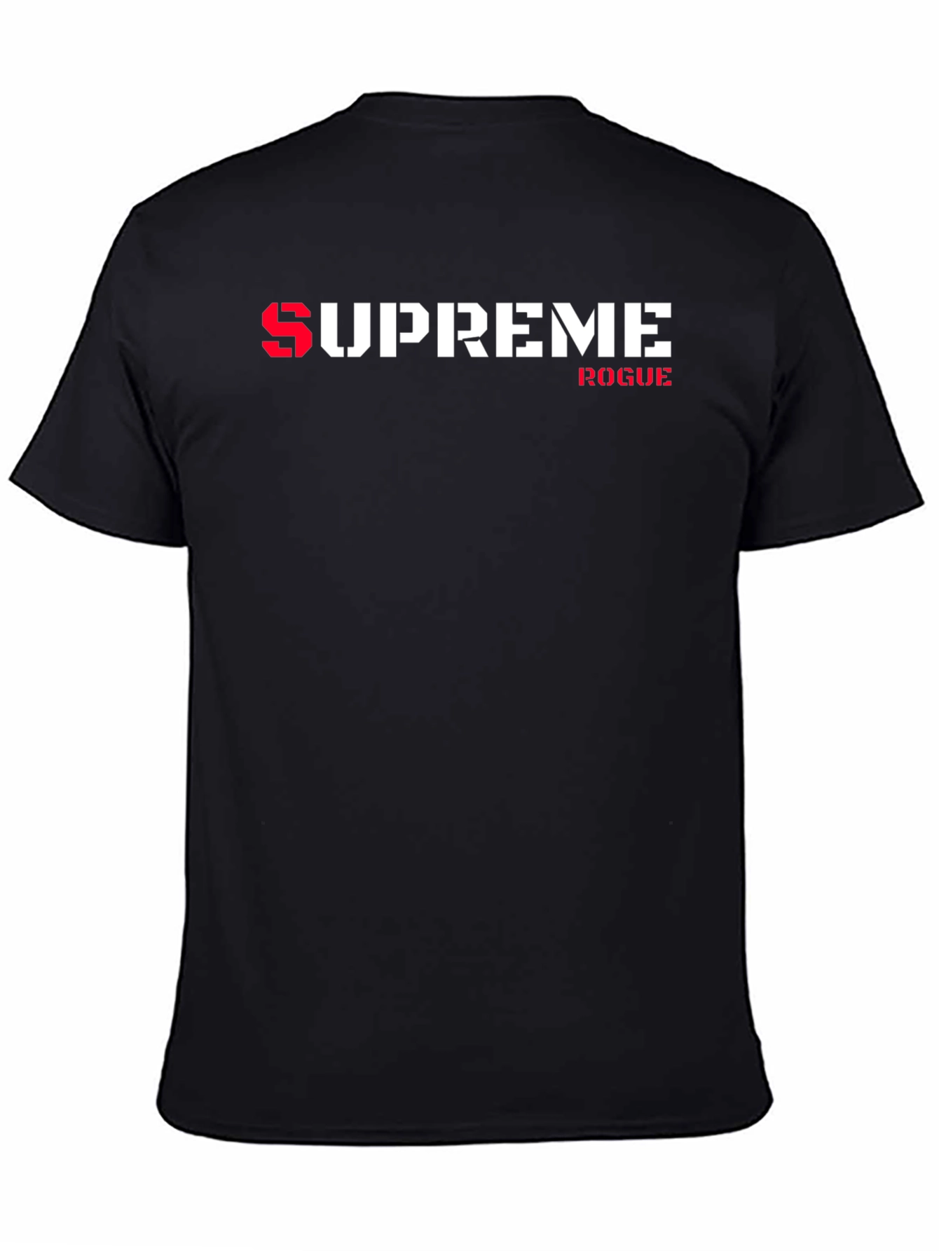 Supreme Rogue Black T-Shirt - Stylish & Comfortable
