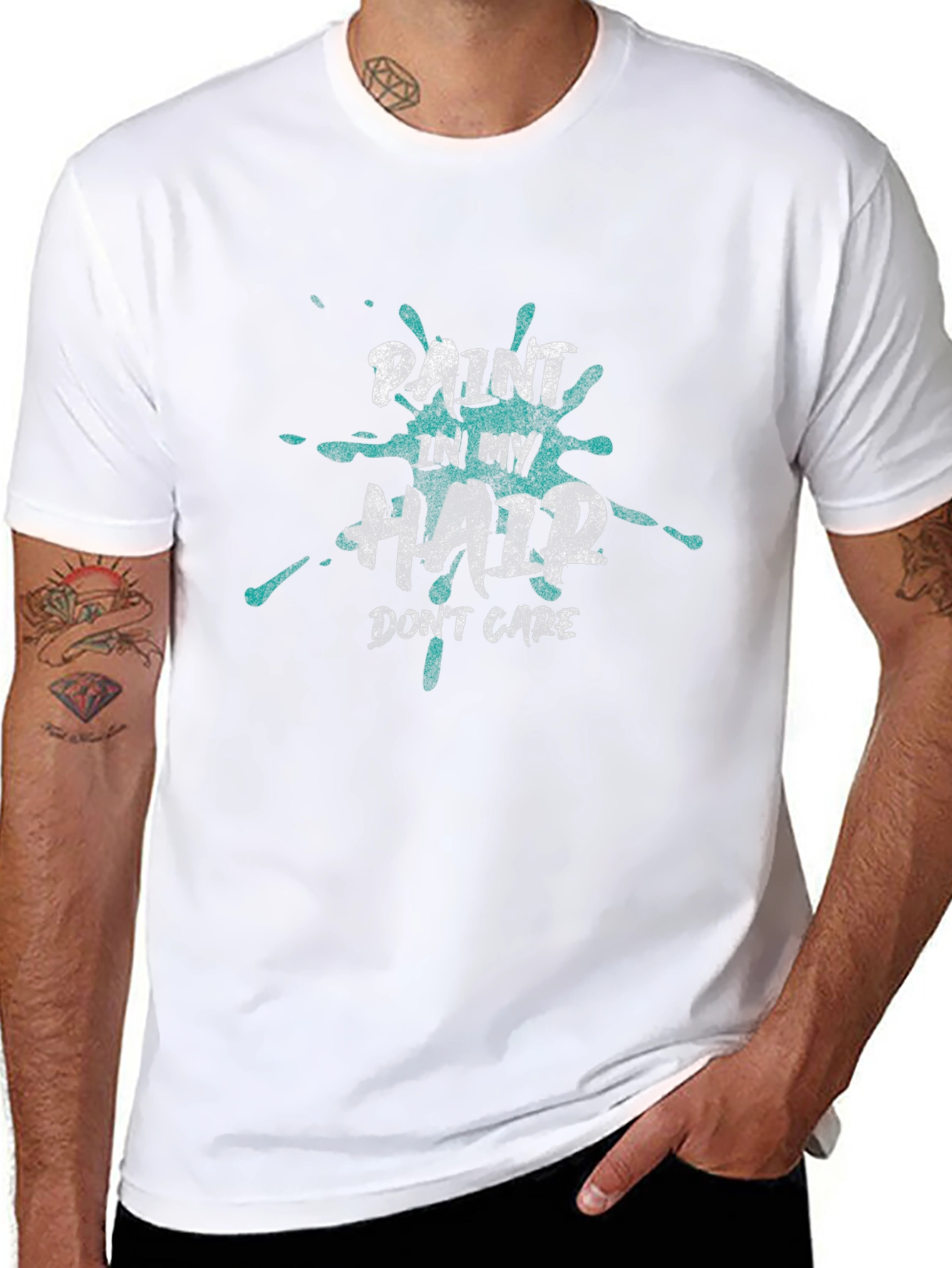 Paint In My Hair Dont Care T-Shirt